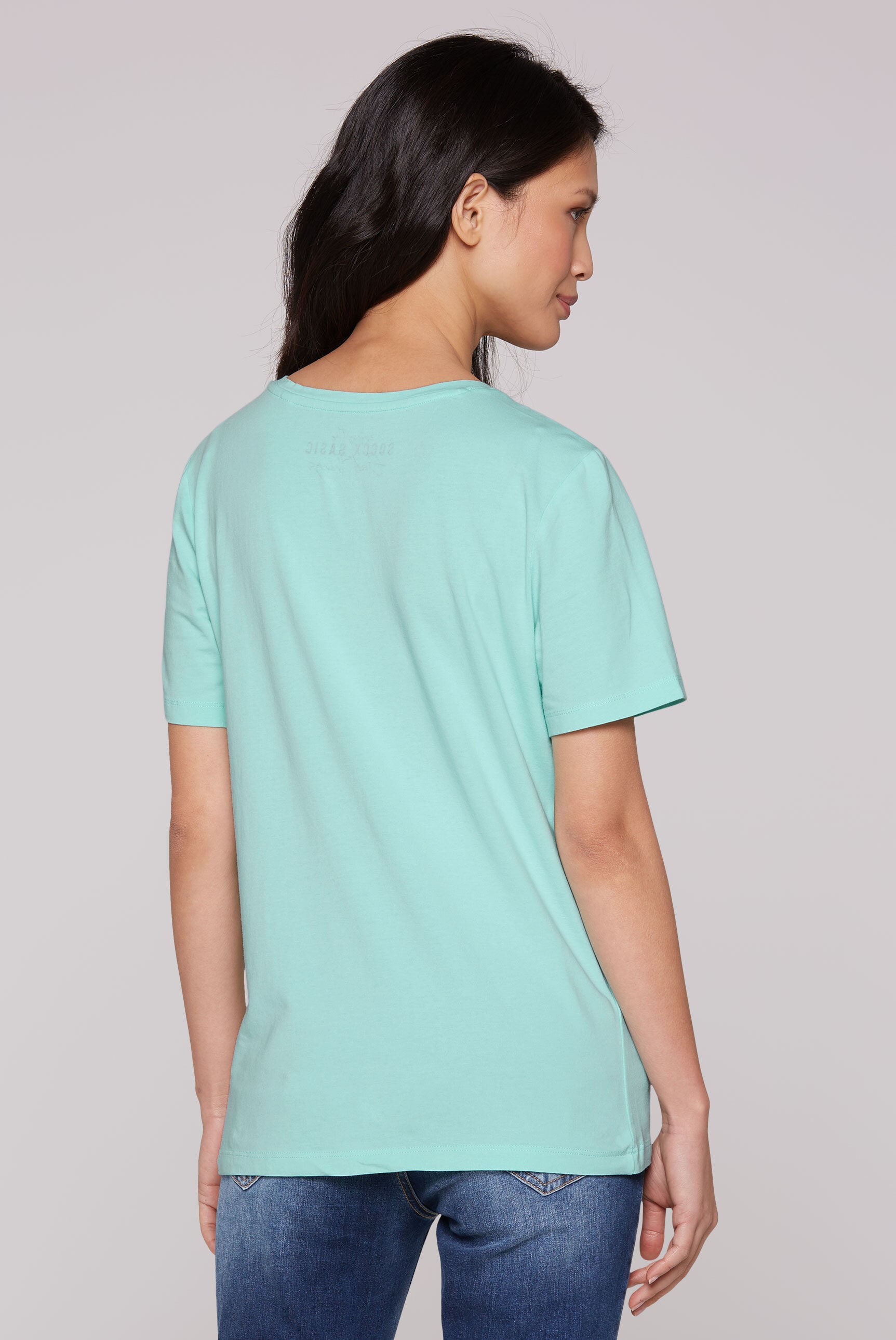 SOCCX V-Shirt, mit Baumwolle