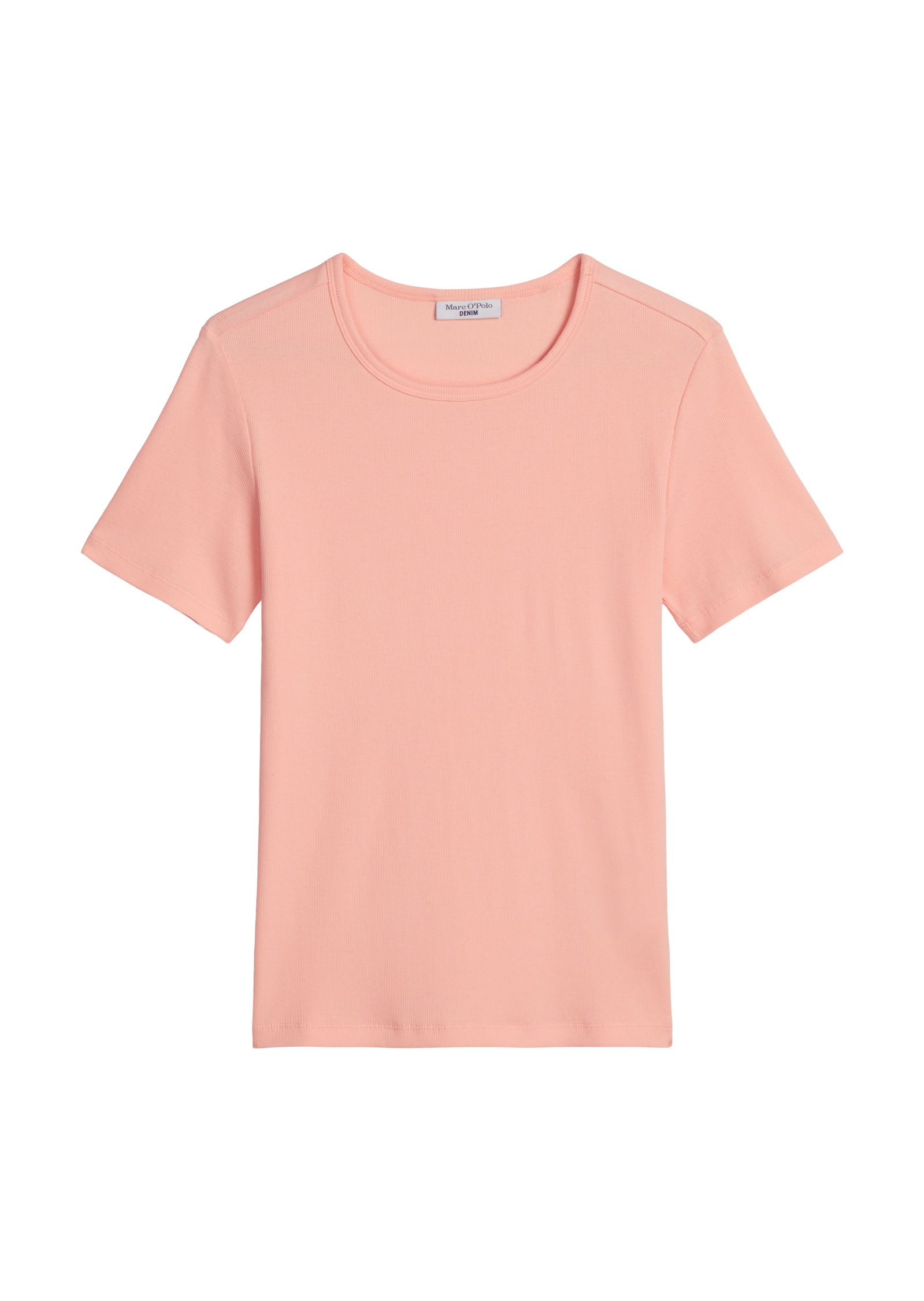 Marc O'Polo DENIM T-Shirt »aus weichem Rippjersey«