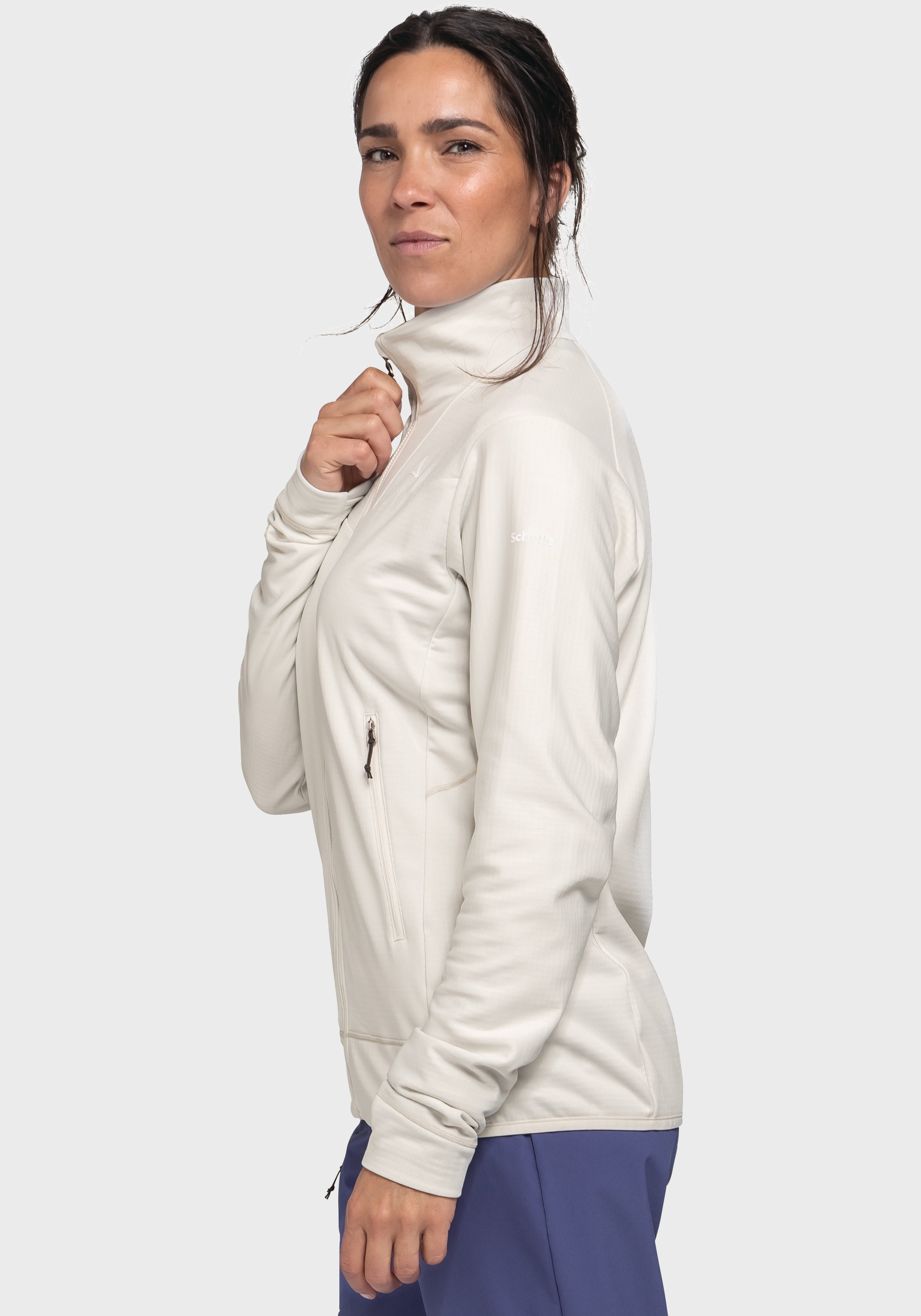 Schöffel Fleecejacke »Mountain Fleece Jkt Style Blaueis WMS«, ohne Kapuze