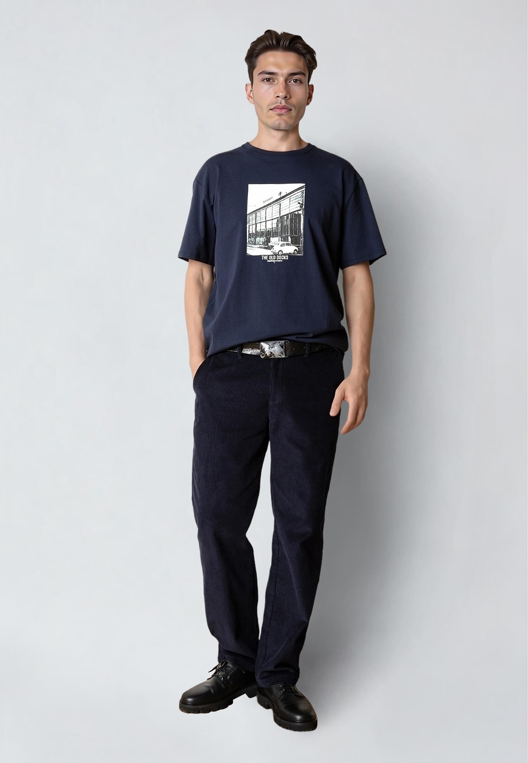Clean Cut Copenhagen T-Shirt »Clean Cut Copenhagen Old Docks Organic T-Shirt«, (1 tlg.)