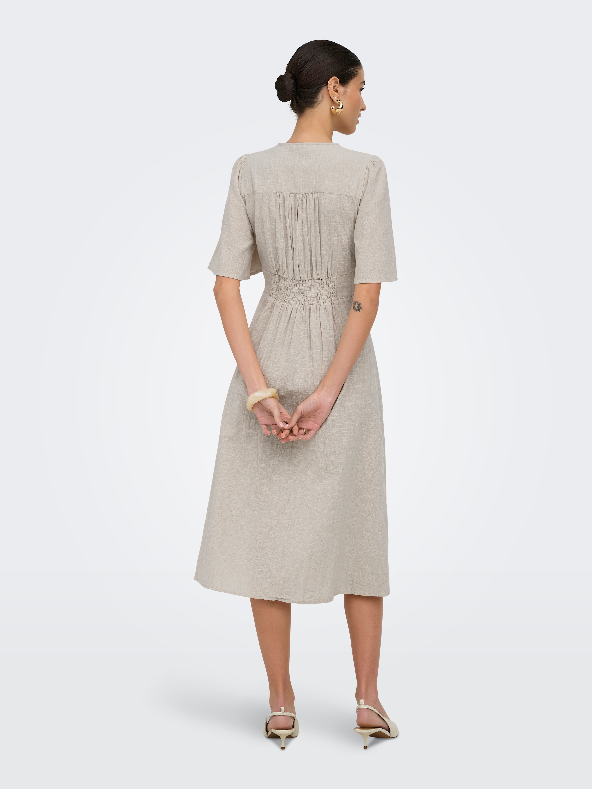ONLY Sommerkleid »ONLTIZANA 2/4 MIDI DRESS WVN NOOS«