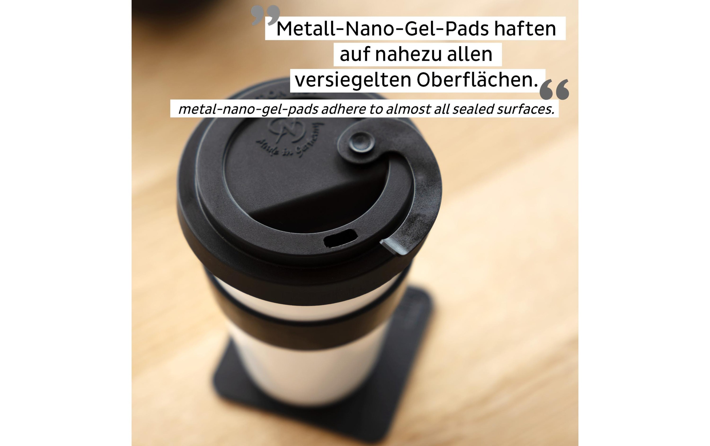 silwy MAGNETIC SYSTEM Coffee-to-go-Becher »to-go-Cup Set«