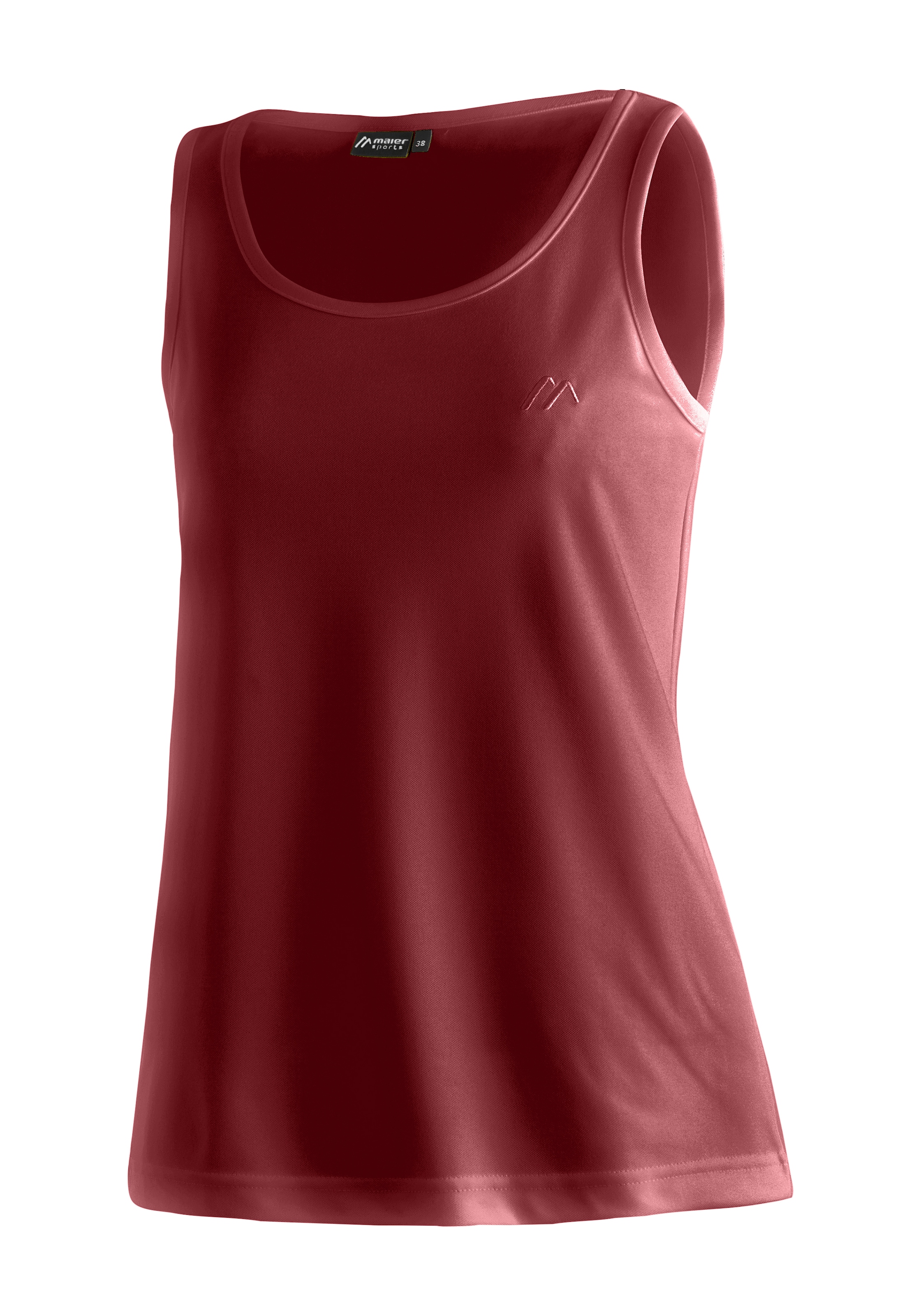 Maier Sports Funktionsshirt "Petra" Damen Top, leichtes ärmelloses Shirt, Rundhals, Regular Fit