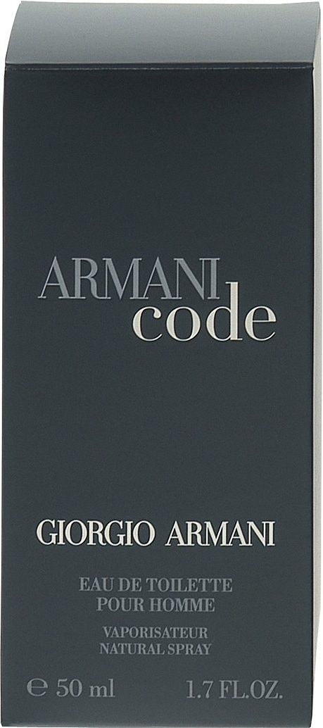 Giorgio Armani Eau de Toilette »Code Homme«, mit nachblauer Flasche