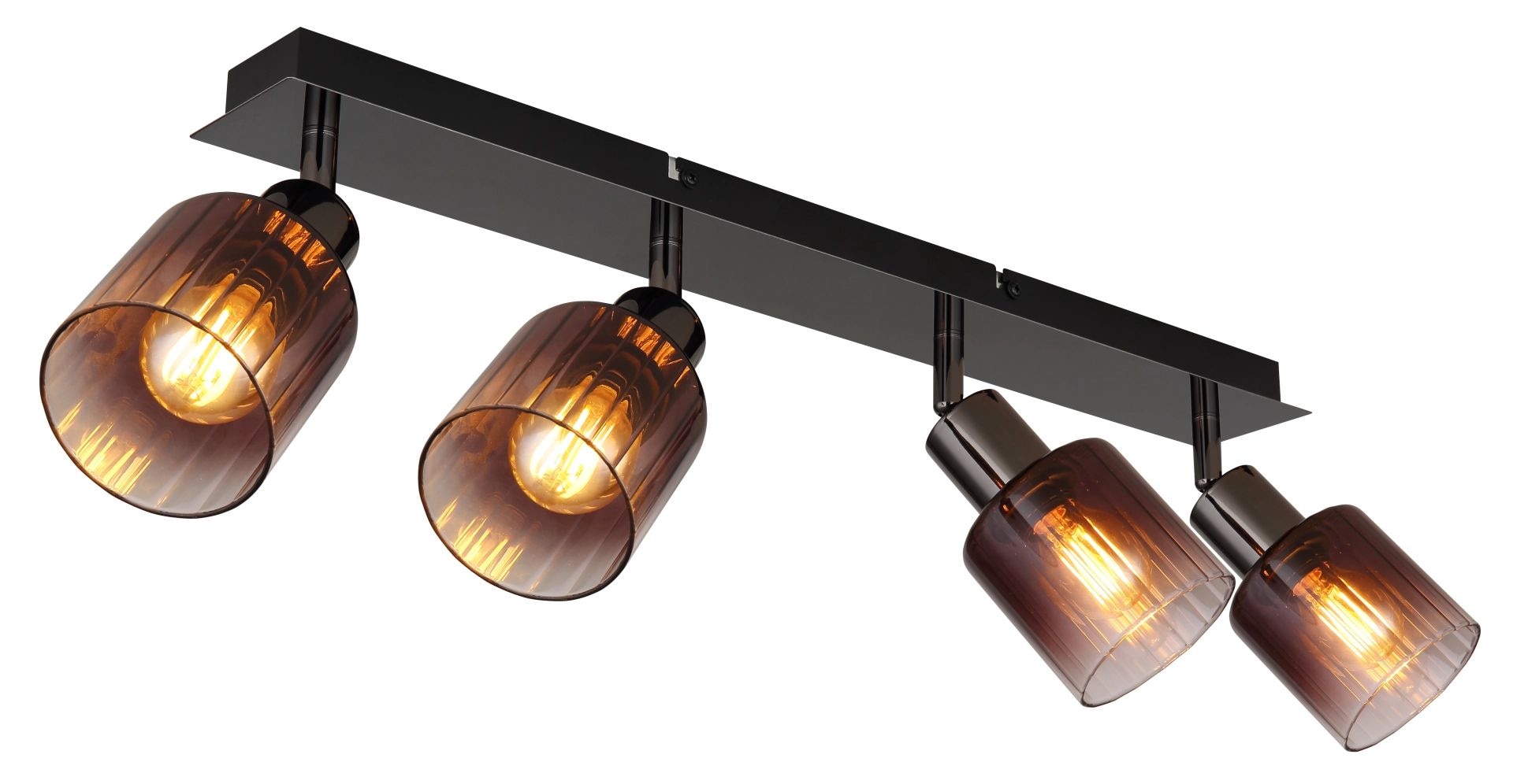 GLOBO LIGHTING Deckenstrahler »SATELLA« E14 1 Stk. Deckenspot, Glas, Wohnzimmer, Flur