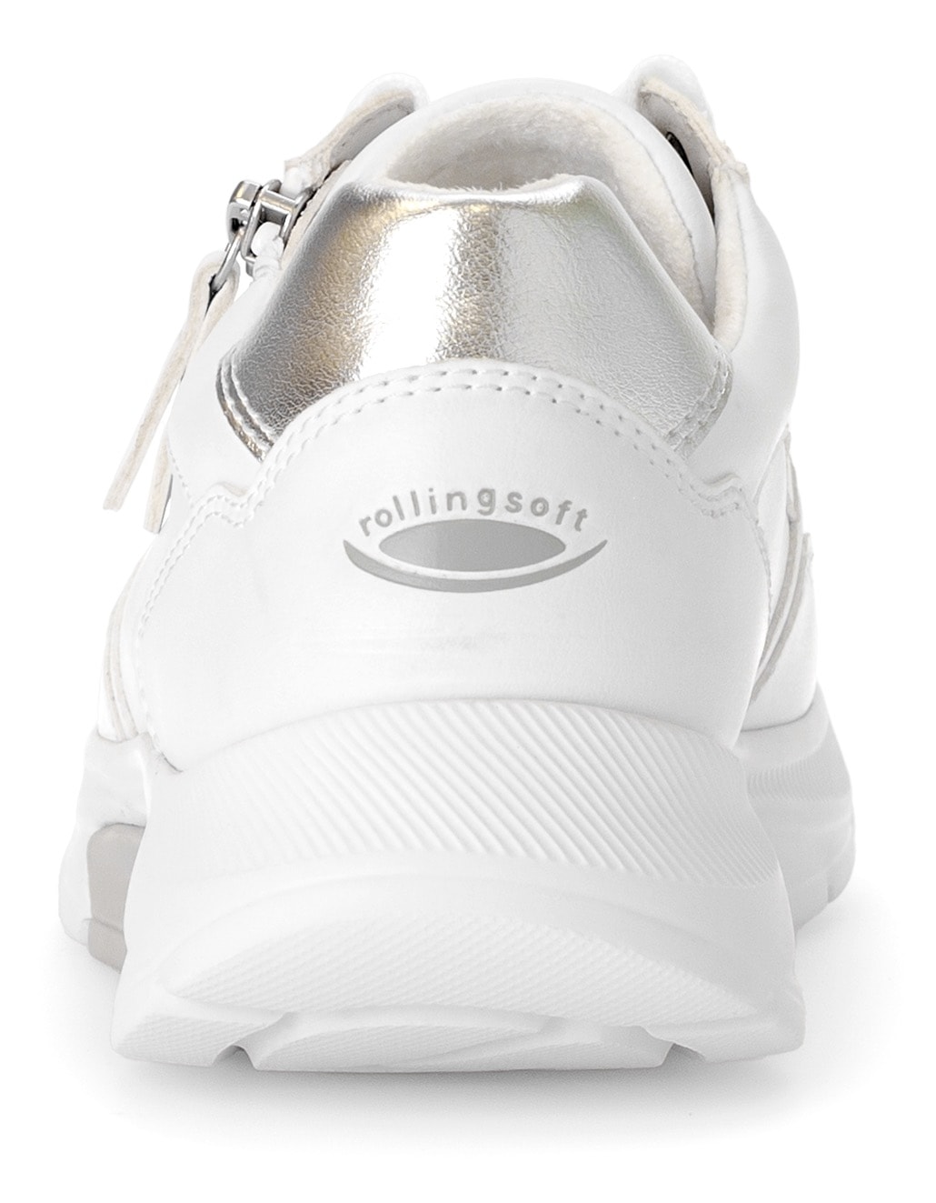 Gabor Rollingsoft Keilsneaker, Freizeitschuh, Halbschuh, Schnürer, herausnehmbares Wechselfußbett