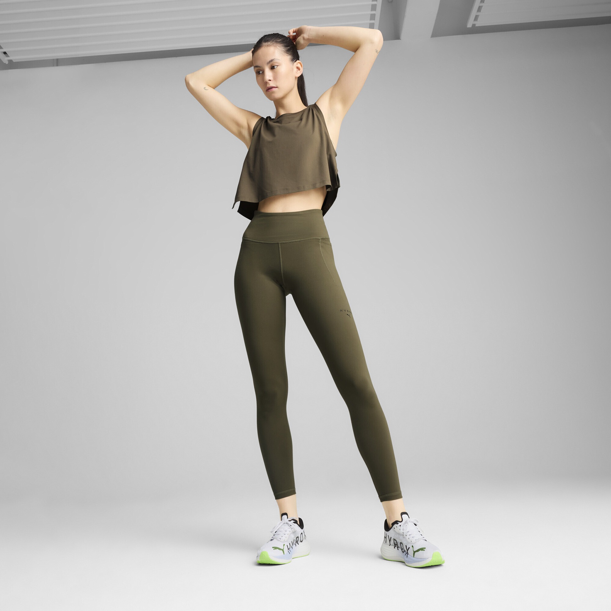 PUMA Trainingstights »PUMA x HYROX CLOUDSPUN Lange Leggings Damen«