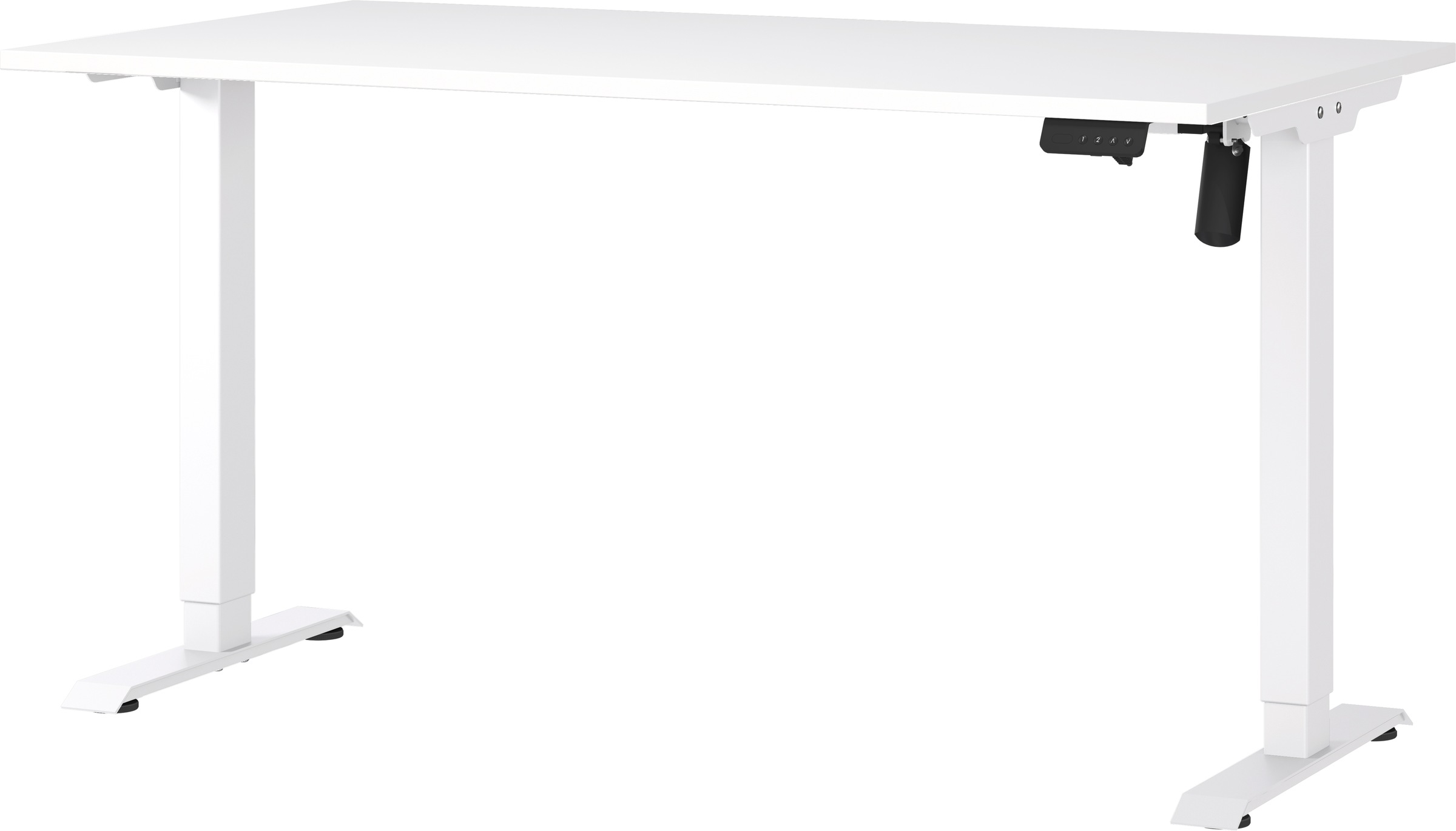 GERMANIA Schreibtisch "Boras, elektrisch höhenverstellbar", Breite 120/140/ günstig online kaufen
