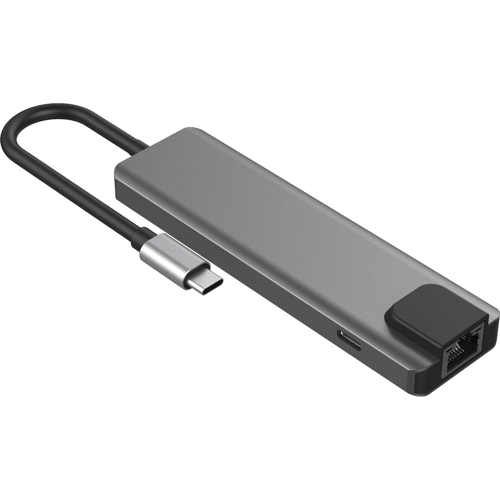 Hyrican Laptop-Dockingstation »ST-T605 Dockingstation Type-C, 1x RJ-45, 3x USB 3.0, 1x HDMI«