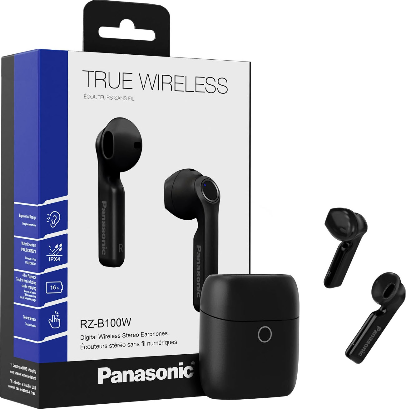 Sprachsteuerung In-Ear-Kopfhörer »RZ-B100«, True Wireless- | Panasonic Bluetooth, wireless BAUR