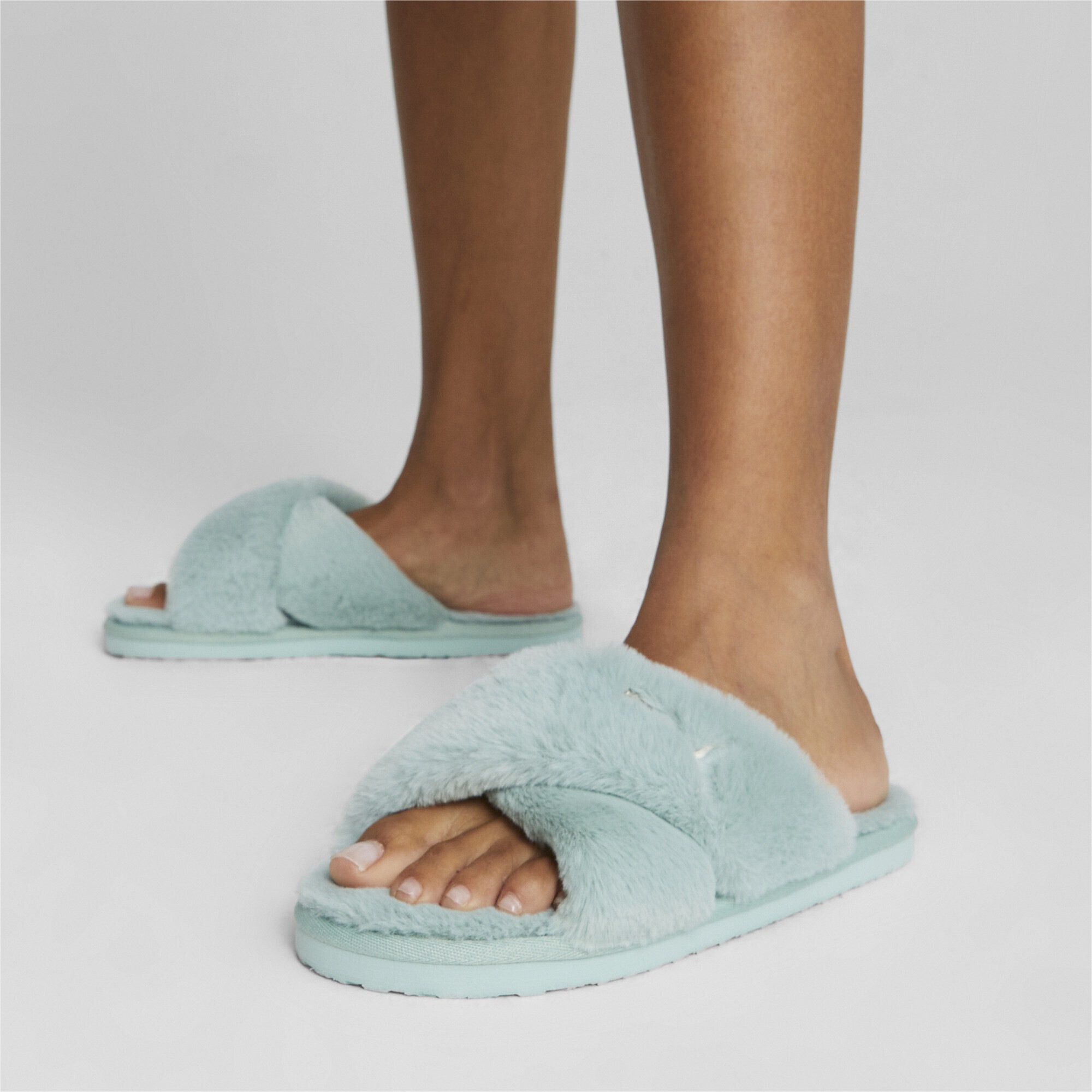 PUMA Sandale »Fluff X Damen Pantolette Damen«