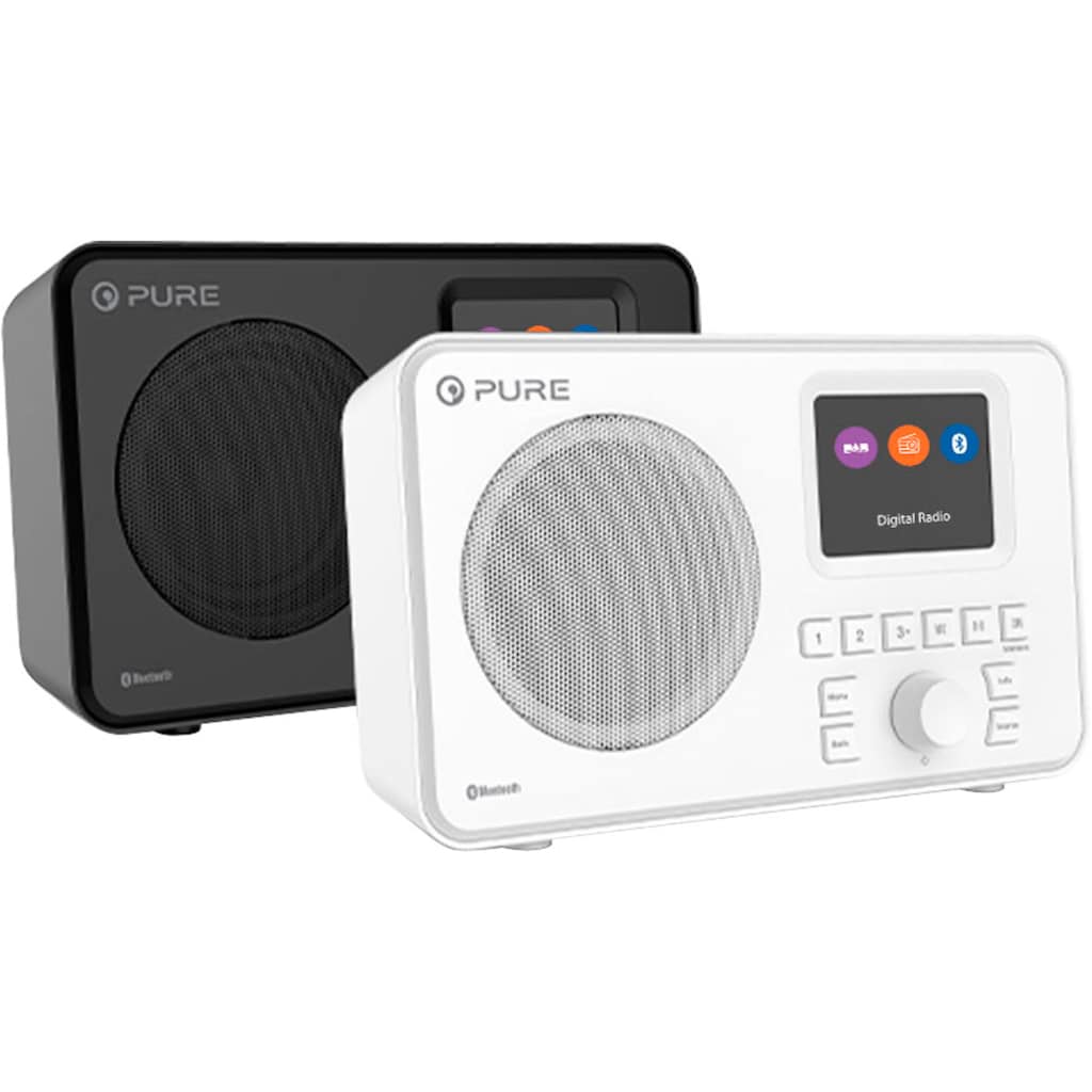 Pure Digitalradio (DAB+) »Elan One Portables-«, (Bluetooth Digitalradio (DAB+)-UKW mit RDS 2,5 W)