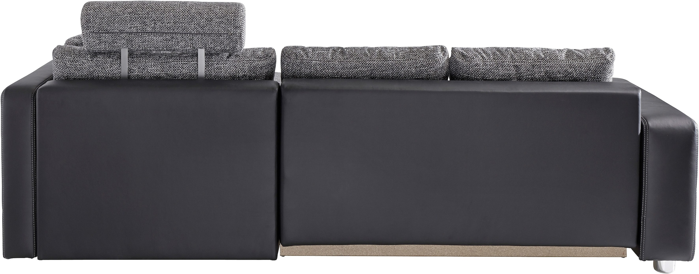 Places of Style Ecksofa, mit mit wahlweise Kopfstützen, 3 Bettkasten 1 | kaufen Federkern, rechts Bettfunktion, Ottomane oder BAUR und links montierbar oder