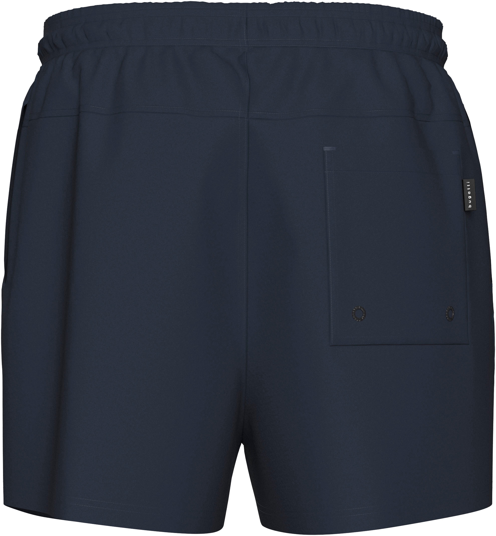 bugatti Badeshorts, mit Markenprägung an den Kordeln