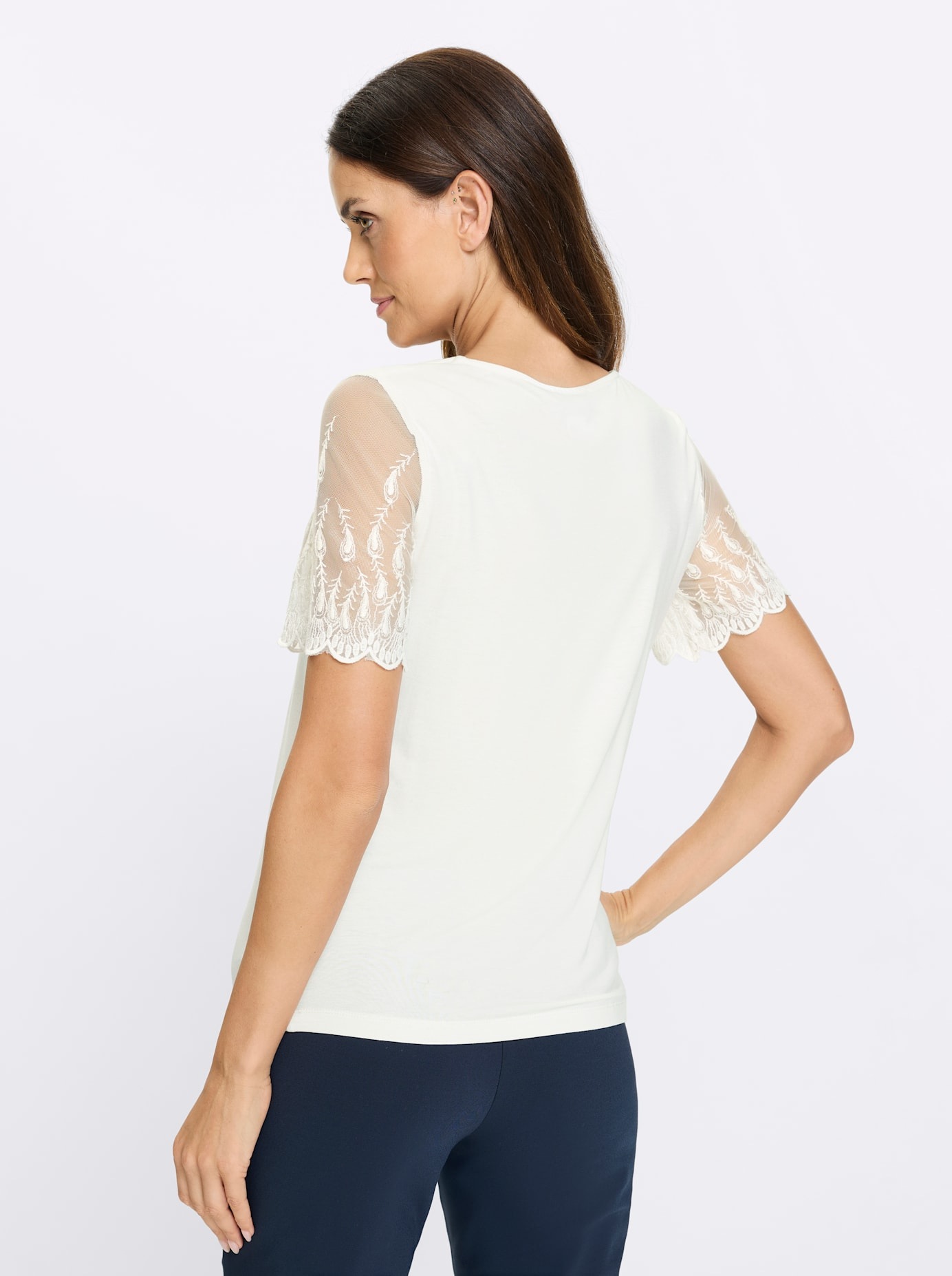 Thumbnail - heine Spitzenshirt "Spitzen-Shirt", 1 tlg.