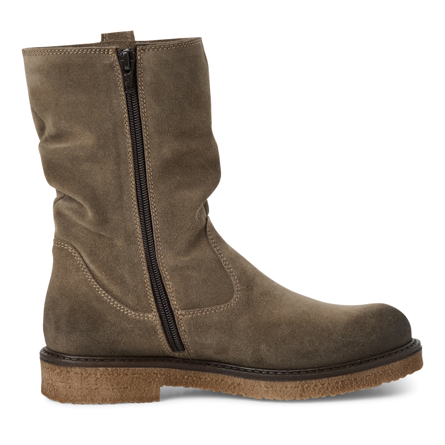 Tamaris Stiefelette, Blockabsatz, Kurzstiefel mit praktischem Innenreißverschluss
