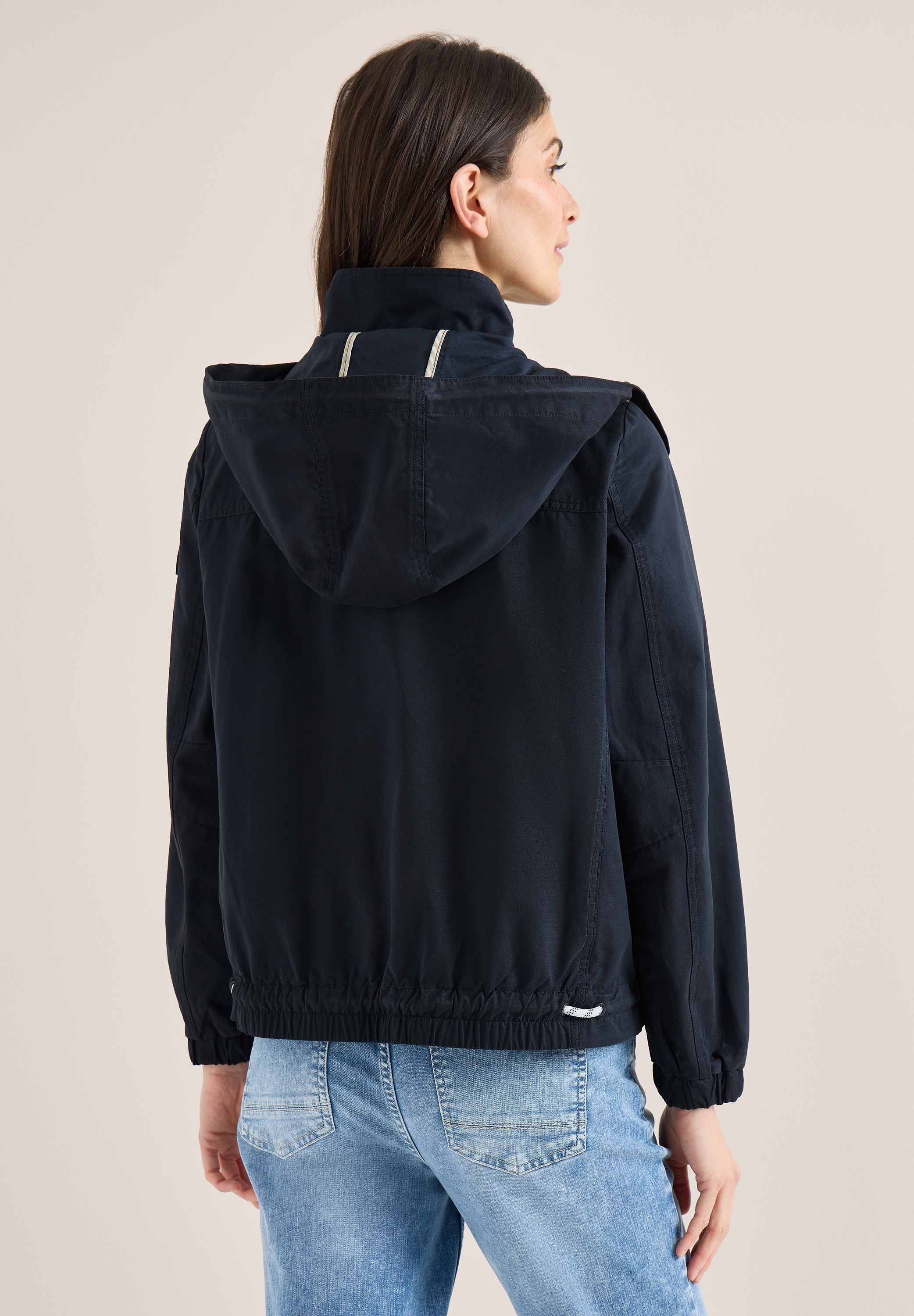 Cecil Outdoorjacke mit Kapuze im Hoodie-Style