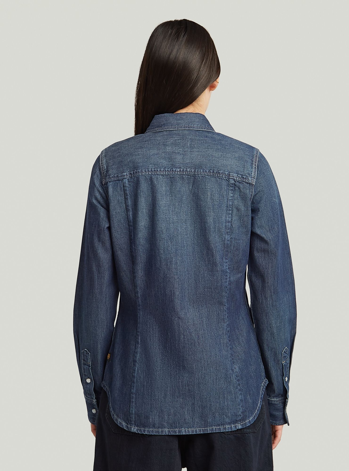 G-STAR Langarmshirt "Slim Western Hemd" günstig online kaufen