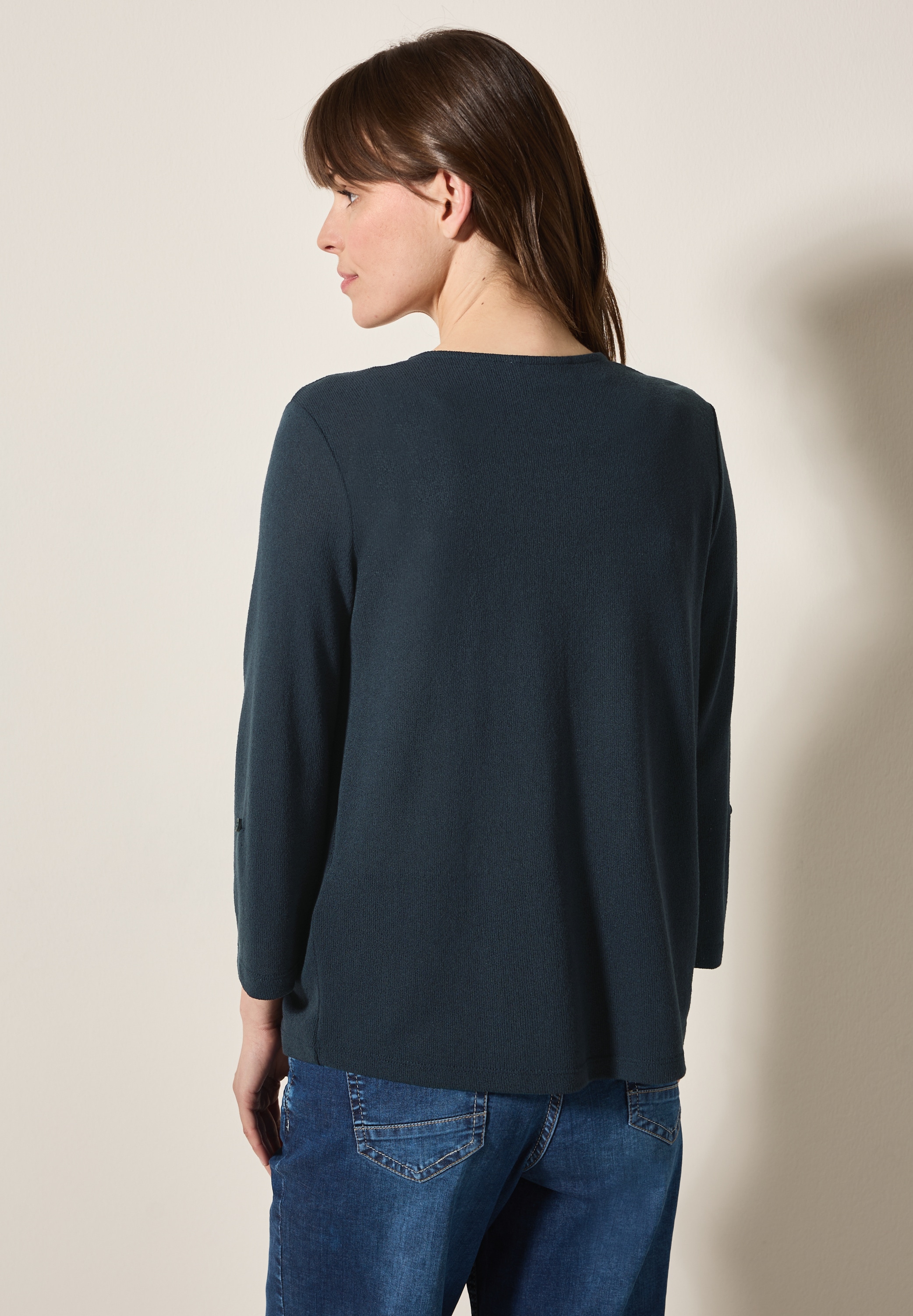 Cecil Shirtjacke, mit Turn-Up Ärmel