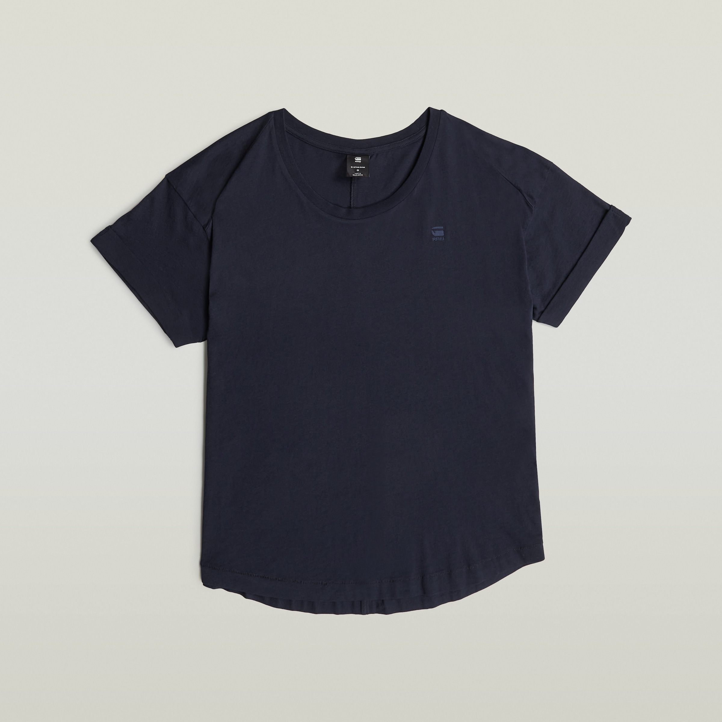 G-STAR T-Shirt »Rolled up«, mit umgeschlagenen Ärmeln