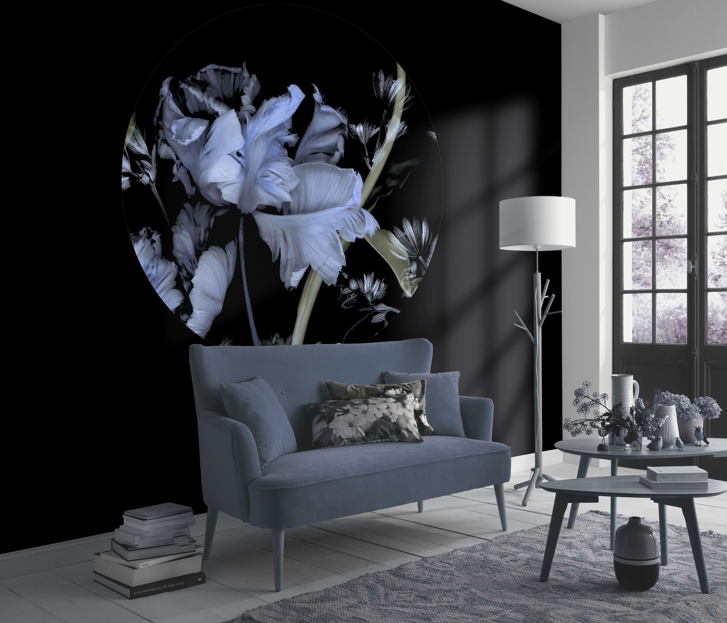 Fashion for walls Fototapete "Tiao Hua" floral glatt Phthalate frei
