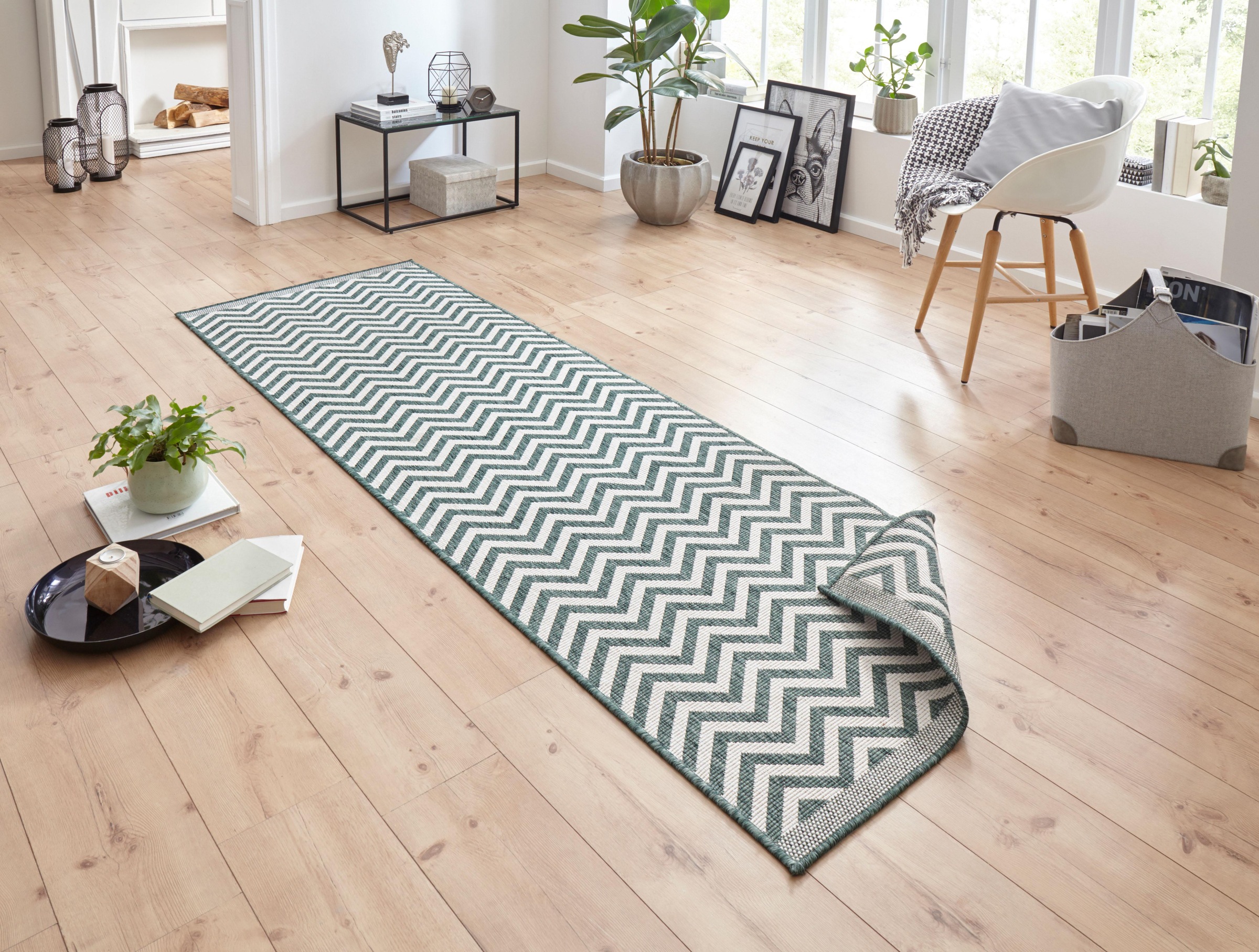 NORTHRUGS Läufer »Palma«, rechteckig, In& Outdoor, Wetterfest, Balkon