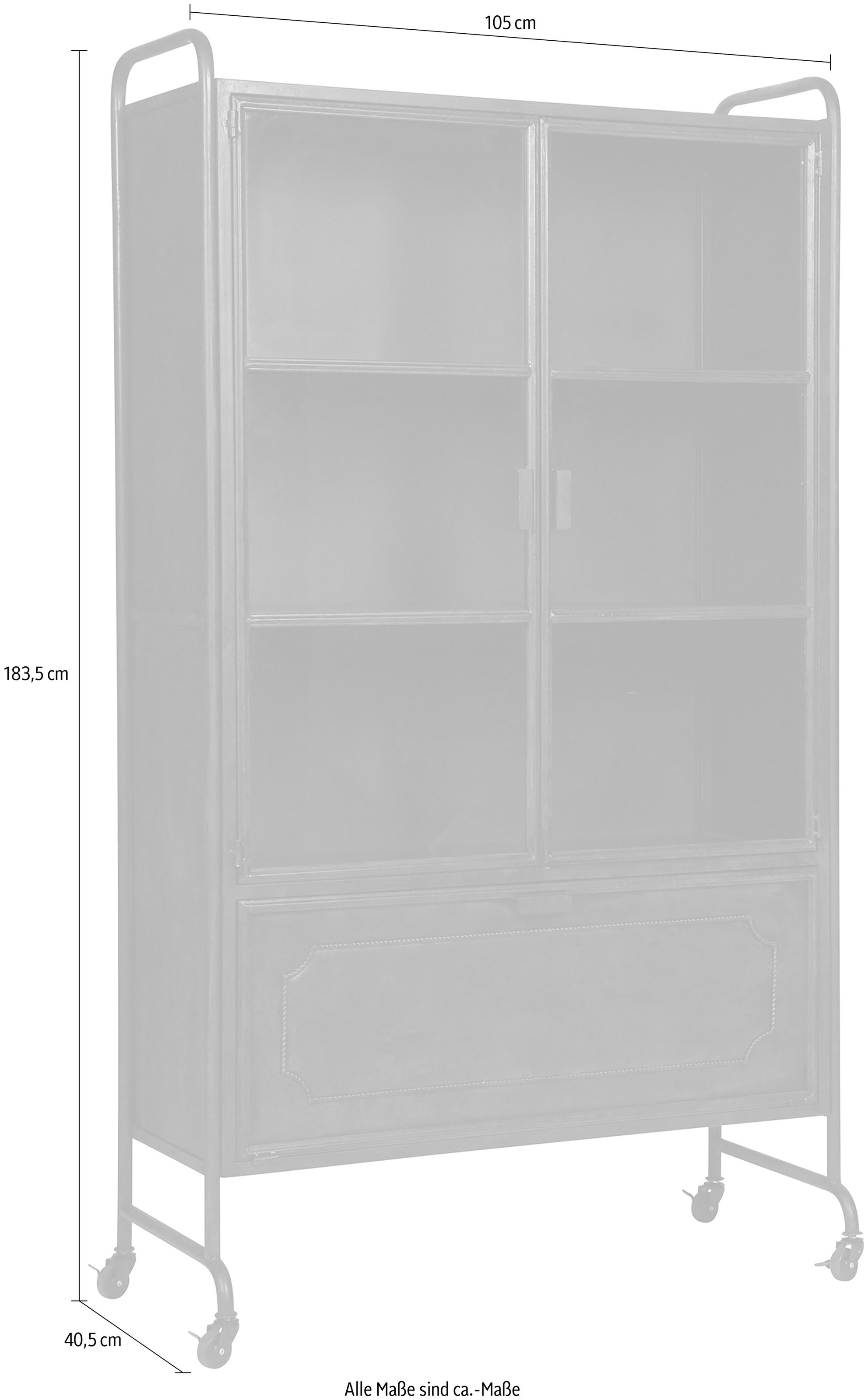 BAUR | Garderobenschrank BePureHome »Steel«