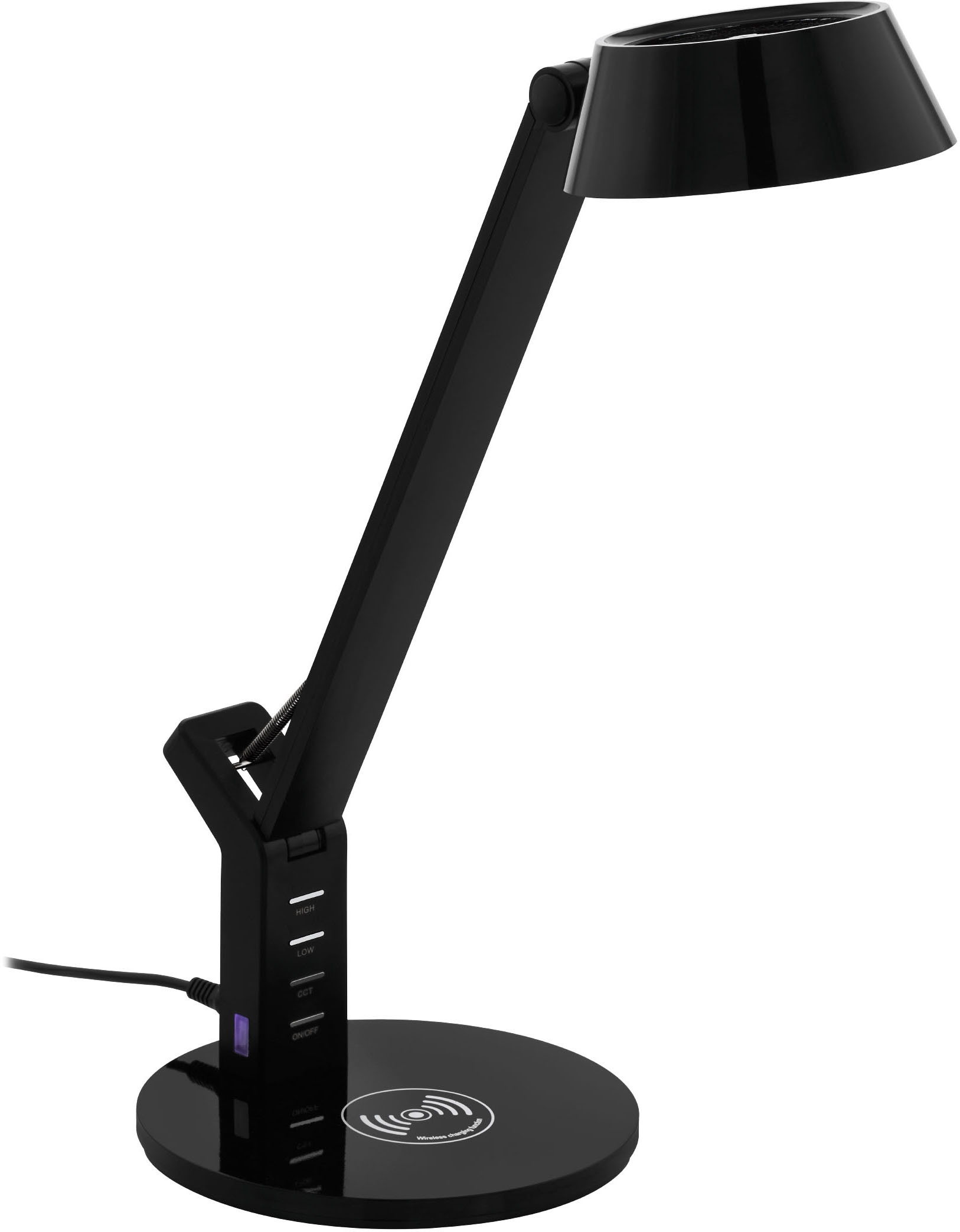 EGLO LED-Tischleuchte »BANDERALO« in schwarz aus Kunststoff / inkl. LED fest integriert - 4,8 Watt