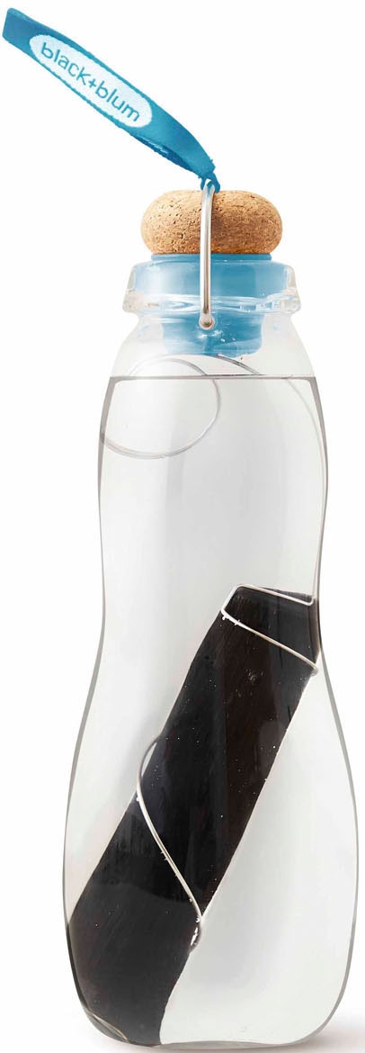 Trinkflasche »Eau Good«, auslaufsicher, Aktivkohlefilter für gesünderes Wasser, 650 ml