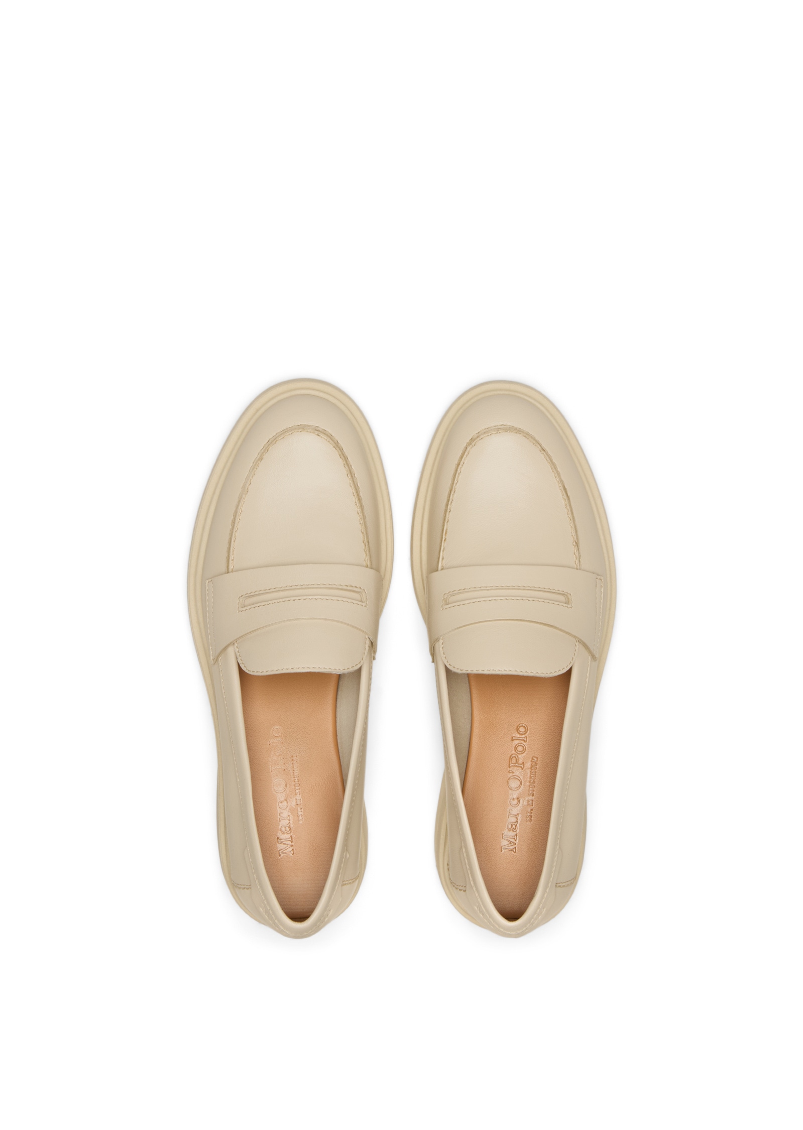 Marc O'Polo Loafer »aus edlem Rindleder«