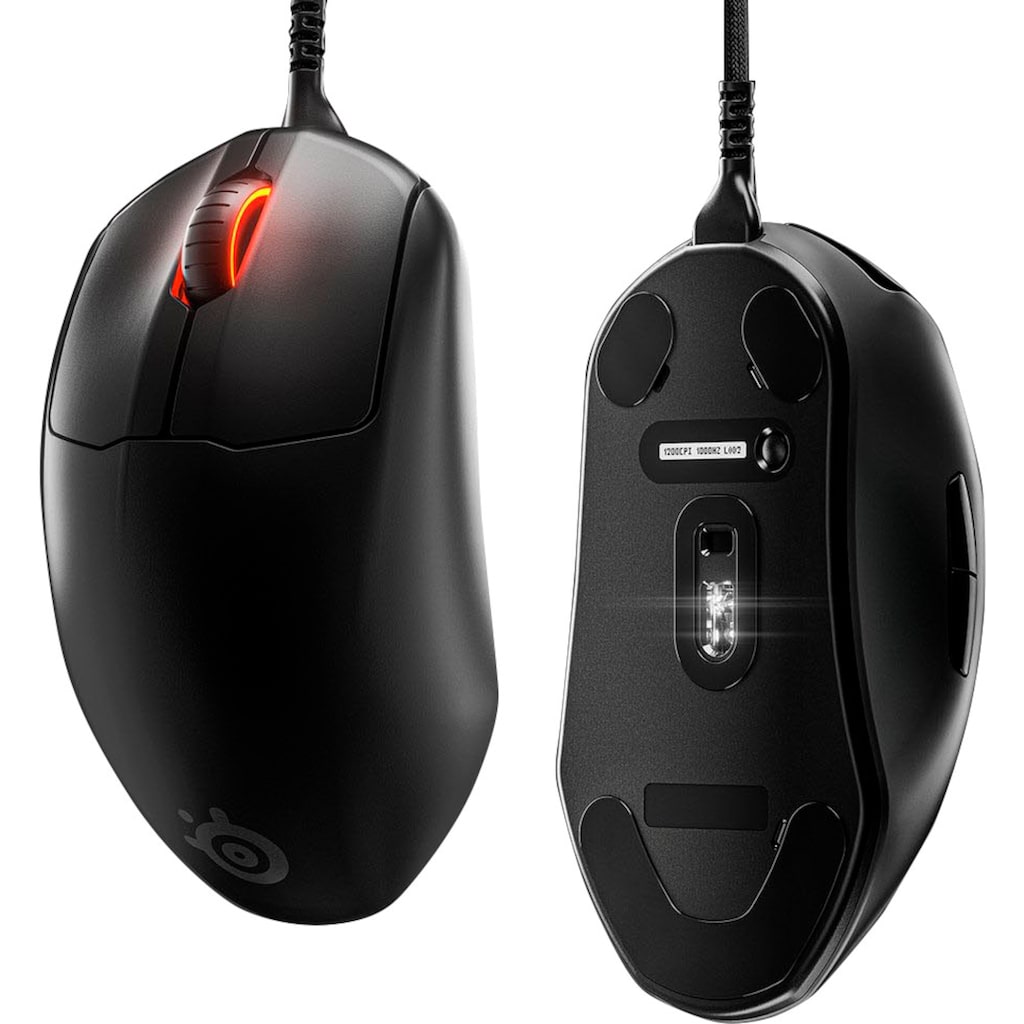 SteelSeries Gaming-Maus »Prime+«, kabelgebunden, 1 MHz