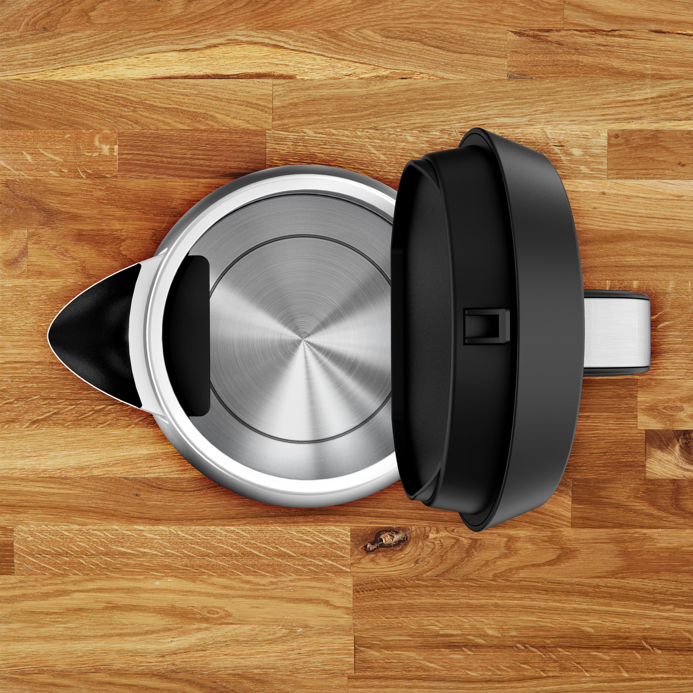 Tefal Wasserkocher »KI280D Element, Premium-Edelstahl, großes Fassungsvermögen von 1,7 l«, 1,7 l, 2400 W, KI280D Element, Premium-Edelstahl, großes Fassungsvermögen von 1,7 l