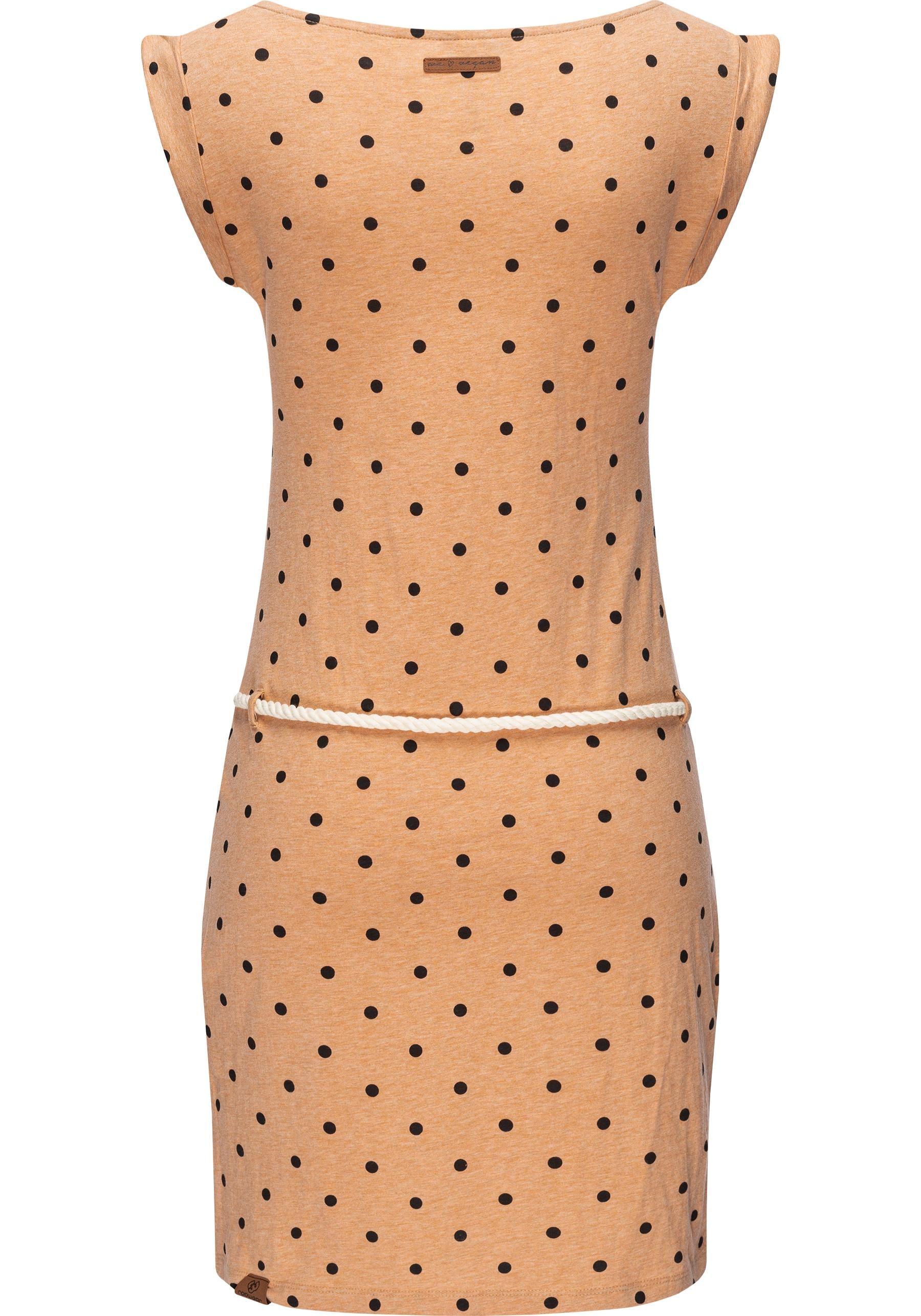 Ragwear Sommerkleid »Tag Dots«, leichtes Baumwoll Kleid mit Pünktchen-Muster