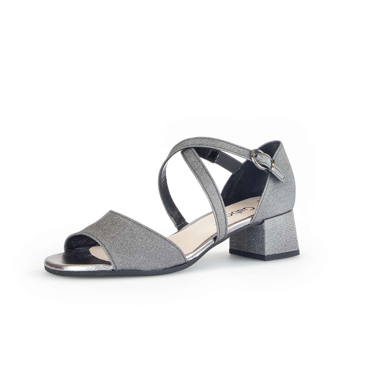 Gabor Riemchensandale "Riemchensandale Materialmix Leder/Lederimitat" günstig online kaufen