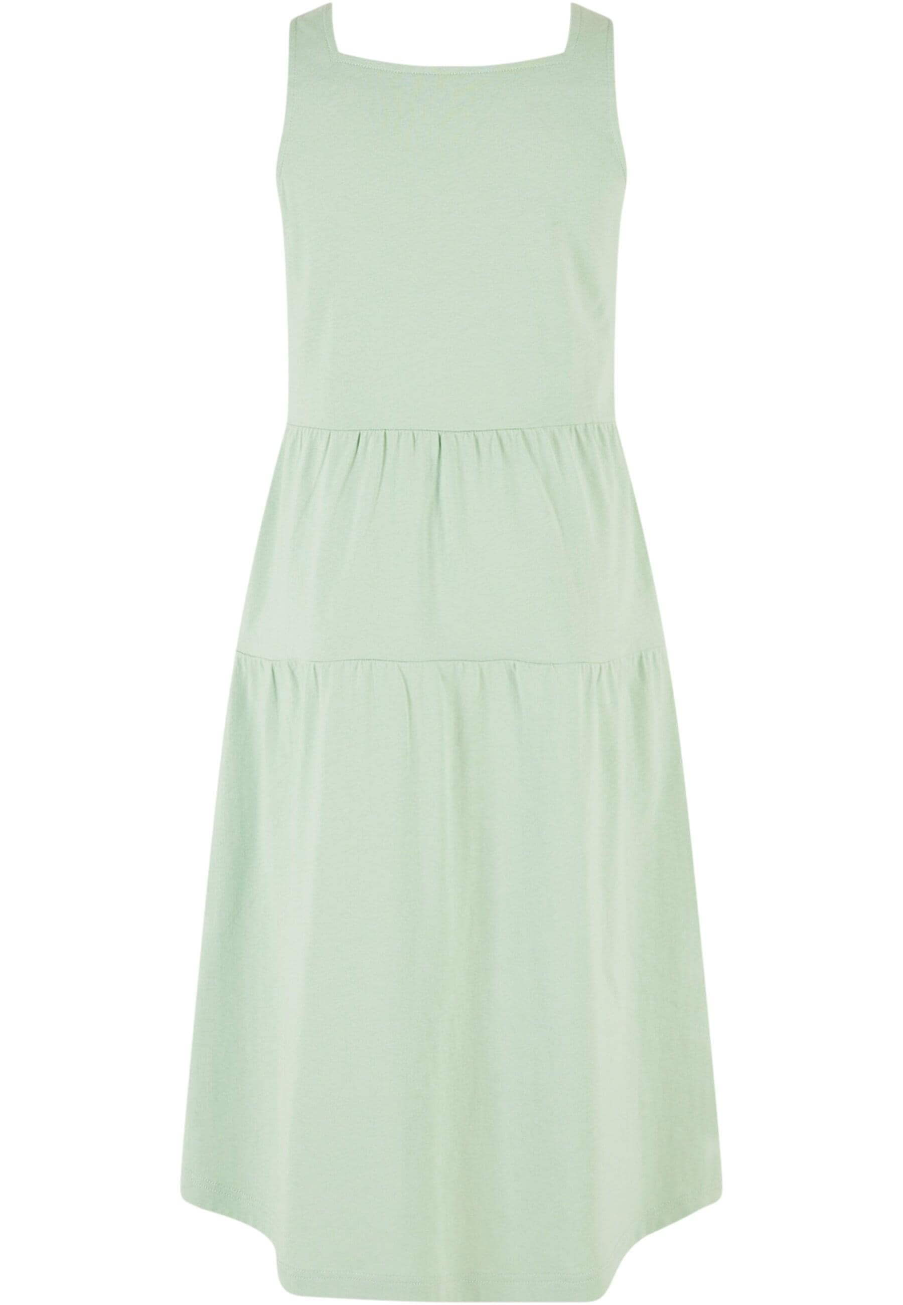 URBAN CLASSICS Shirtkleid »Urban Classics Damen Girls 7/8 Length Valance Summer Dress«, (1 tlg.)