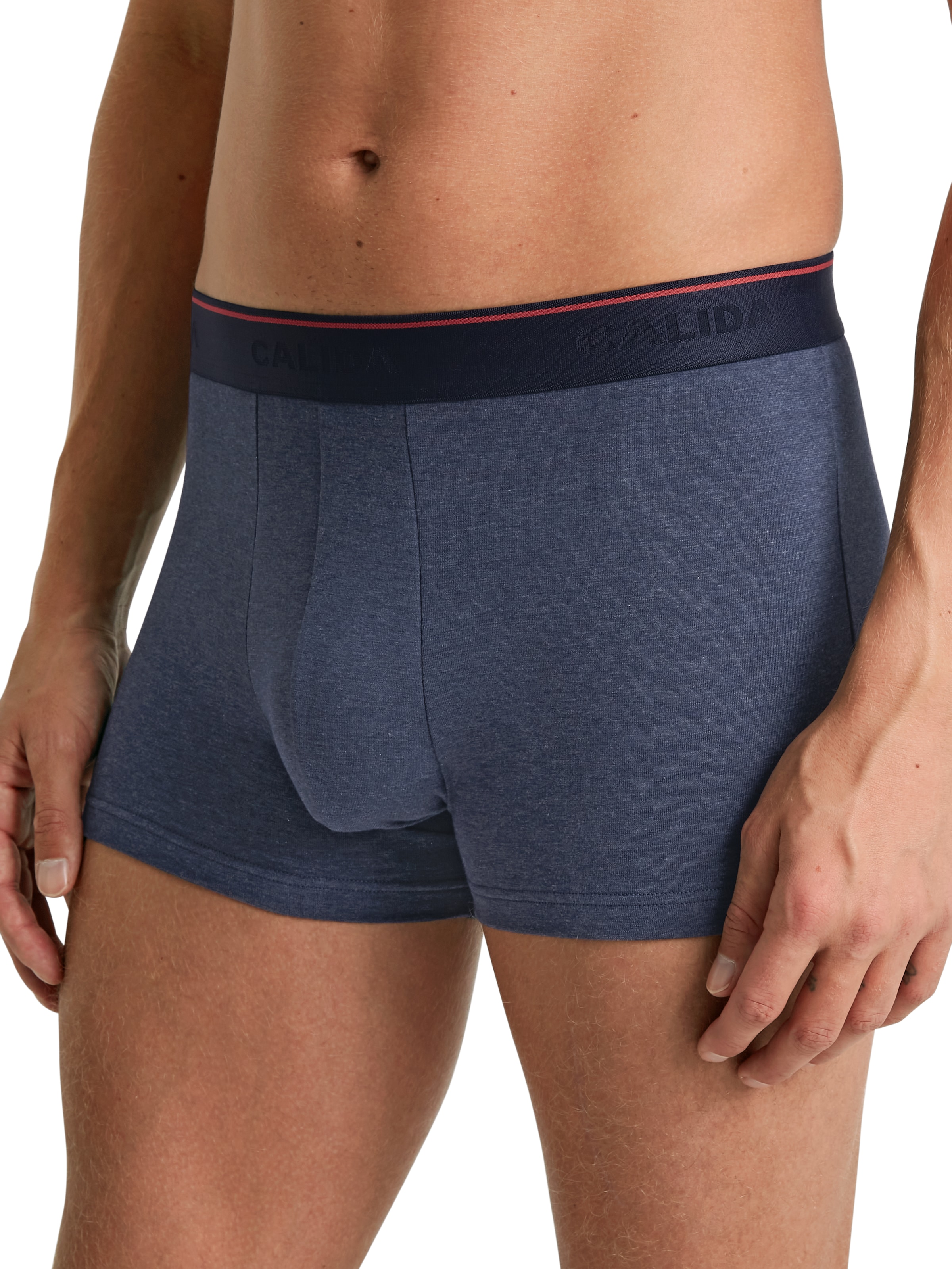 CALIDA Boxer "Cotton Sporty", mit anliegendem Schnitt und kurzem Bein