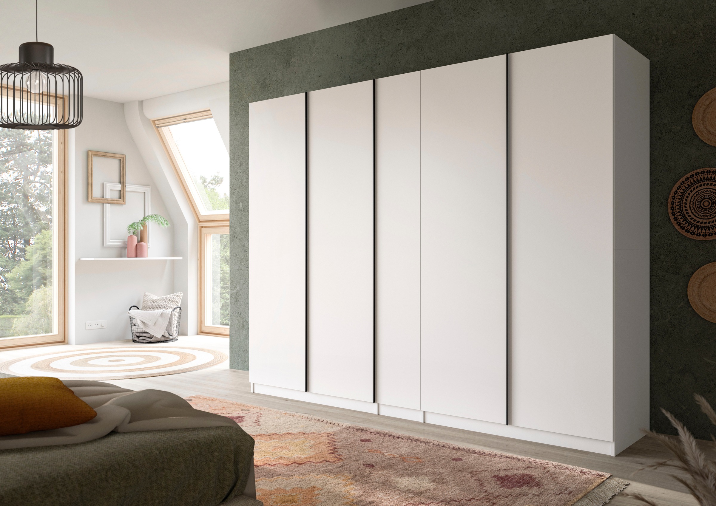 Home affaire Kleiderschrank "BENDINGO, TOPSELLER, Schlafzimmerschrank, Schr günstig online kaufen