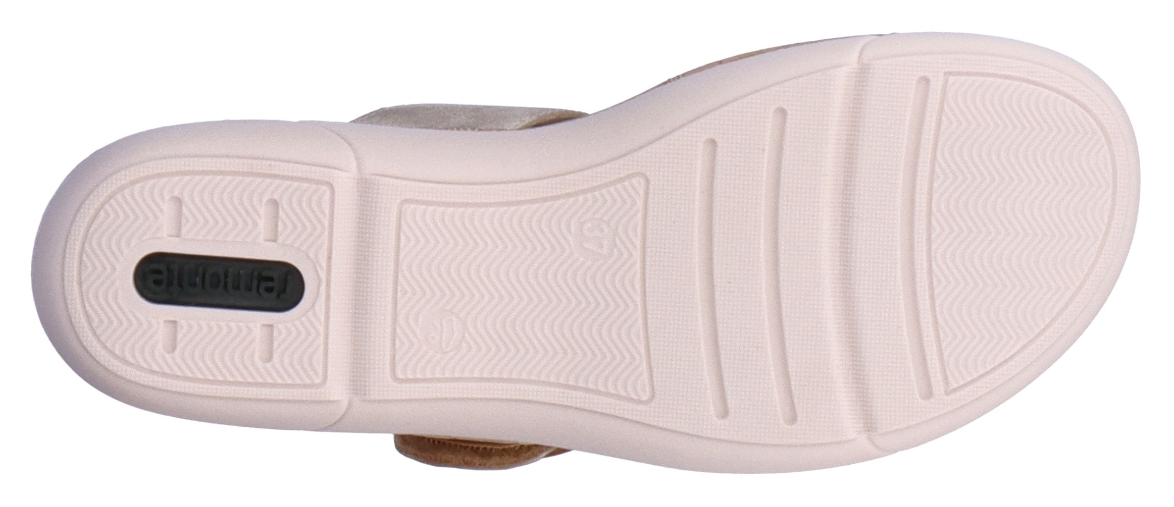 Remonte Pantolette, Keilabsatz, Sommerschuh, Schlupfschuh mit Wechselfußbett
