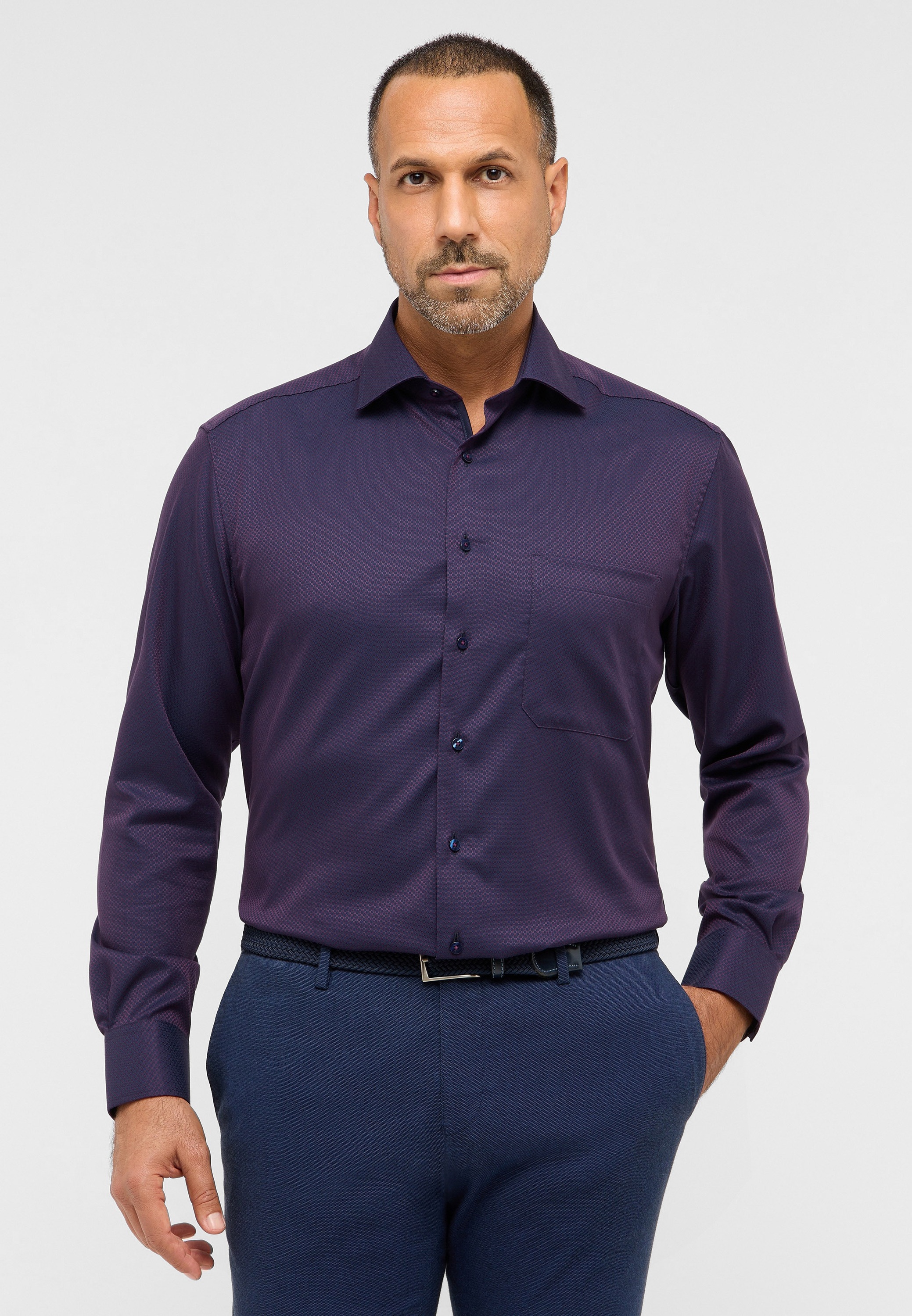 Eterna Langarmhemd "COMFORT FIT" NON IRON (bügelfrei) günstig online kaufen