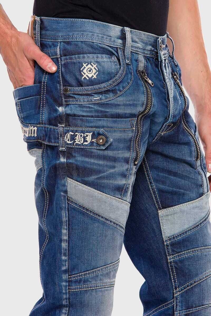 Cipo & Baxx Straight-Jeans »JEANS«, in Straight-Fit