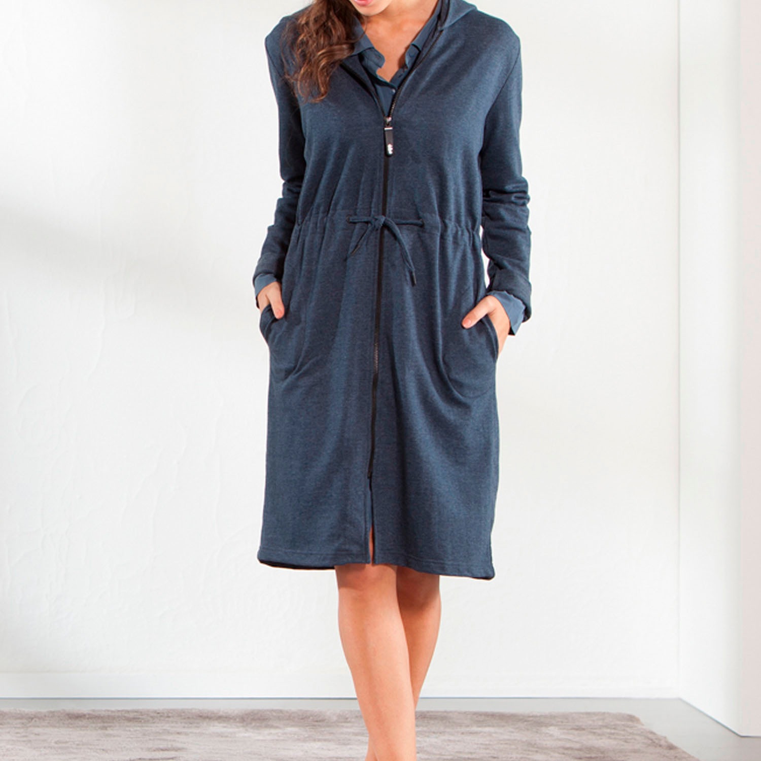 Seahorse Damenbademantel "Taylor" 1 Stk. Lounge-Bademantel mit Bindeband, w günstig online kaufen