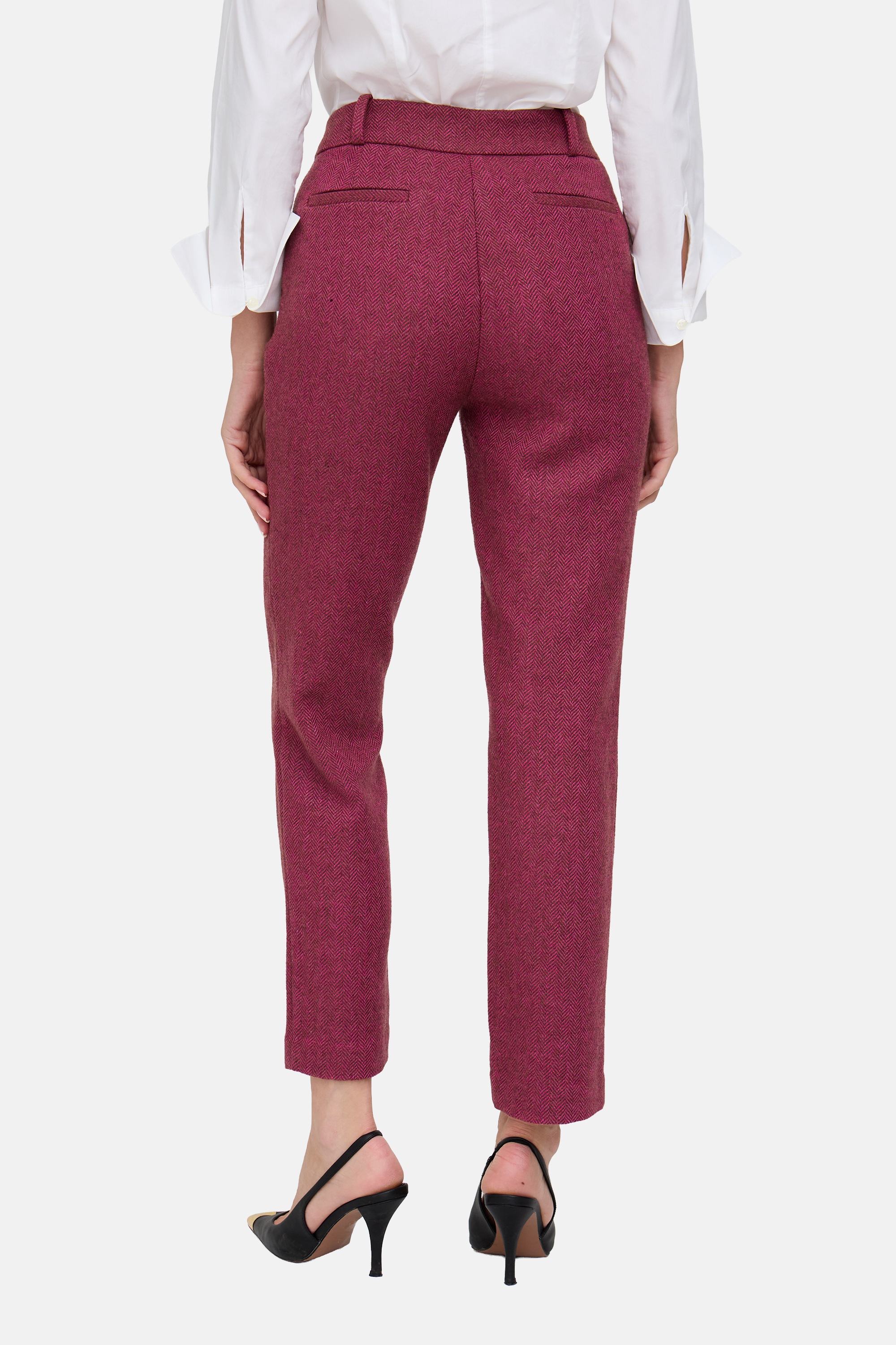 Lily and Lionel Jerseyhose »Pandora Tapered Herringbone Print Trouser Damen«