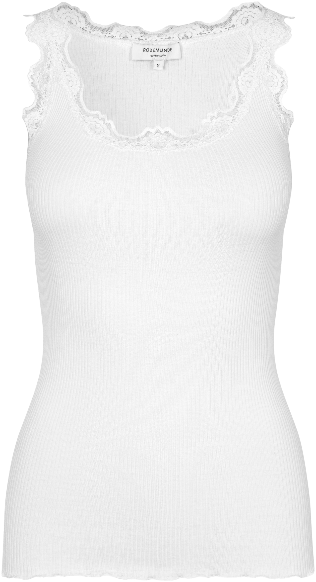 rosemunde Tanktop "Babette Silk Top" Vintage-Spitzenbesatz, breite Träger, günstig online kaufen