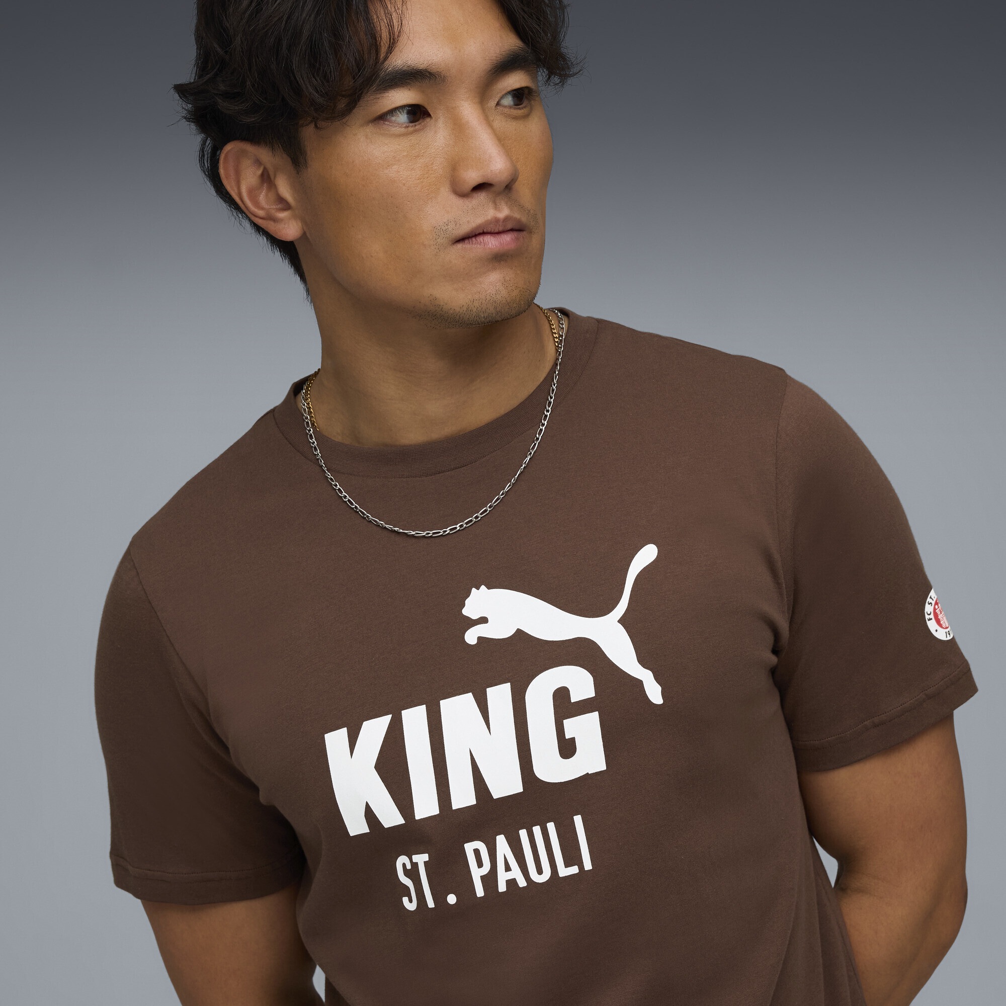PUMA T-Shirt »FC St. Pauli KING Logo T-Shirt Herren«