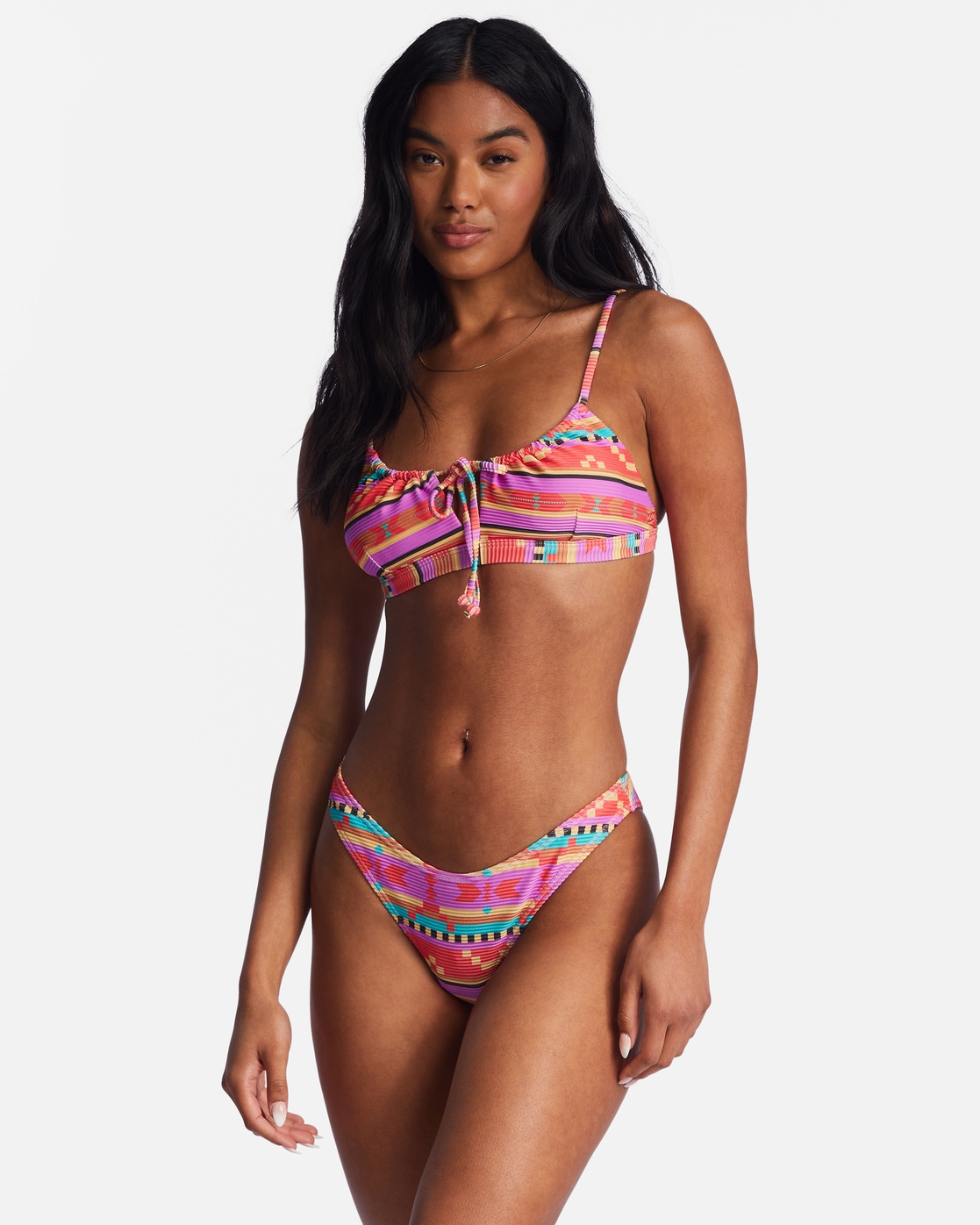 Billabong Bandeau-Bikini-Top "Baja Rising Cocoa"