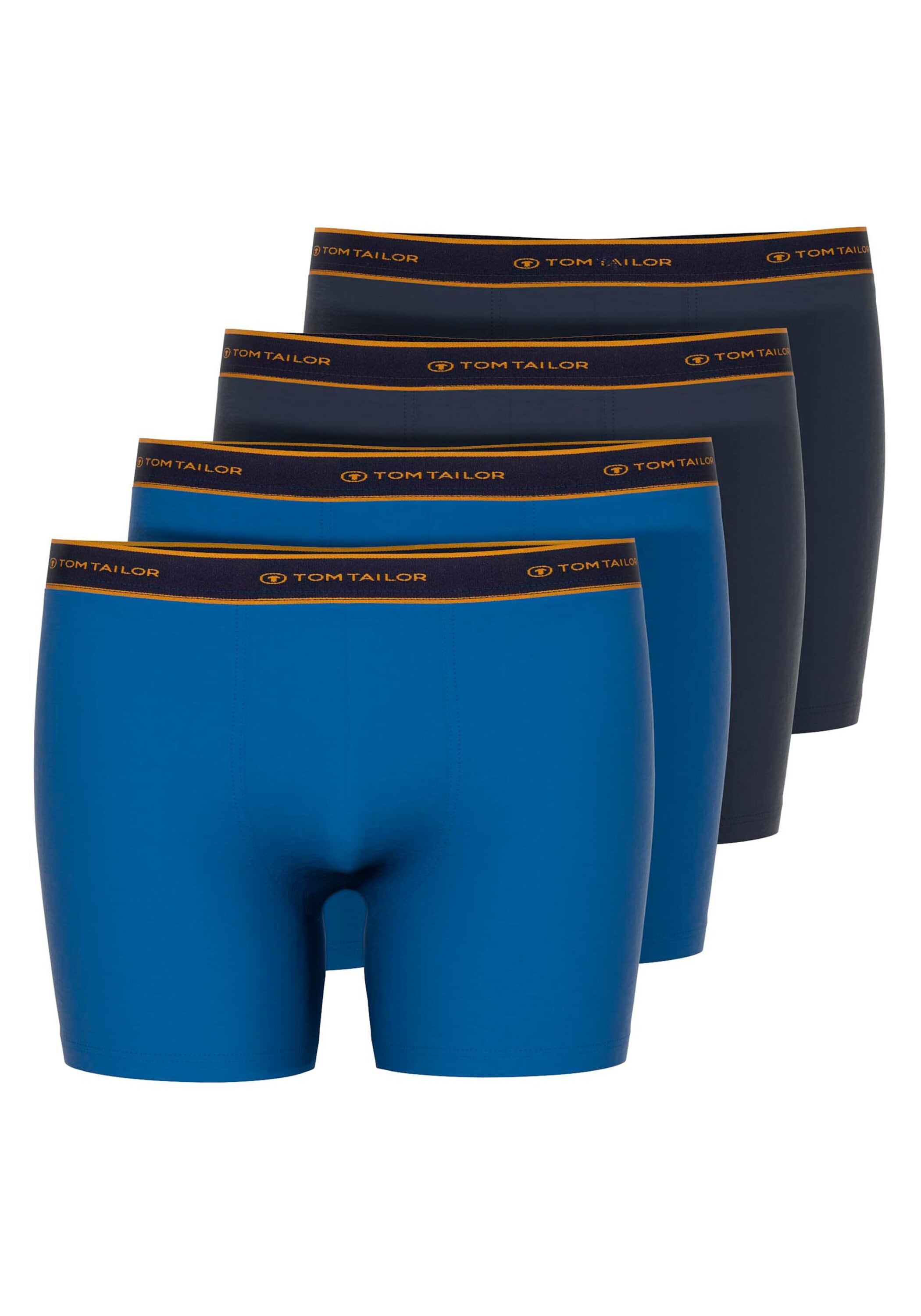 TOM TAILOR Boxershorts "Boxershort Long Pants 4 Pack 4er Pack" günstig online kaufen