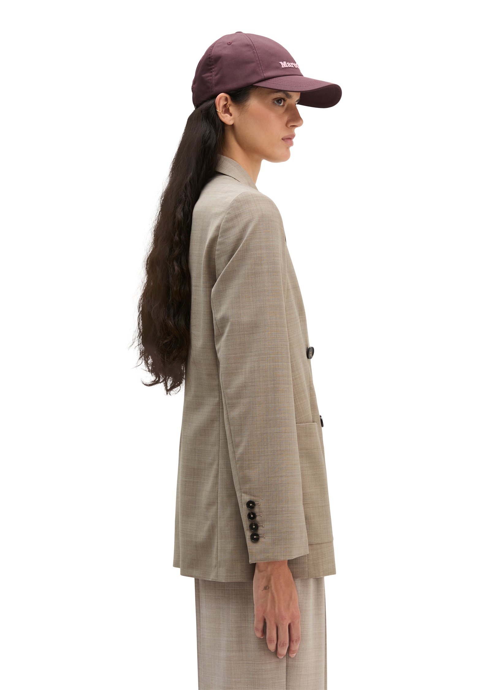 Marc O'Polo Longblazer »aus hochwertigem Wool-Stretch«