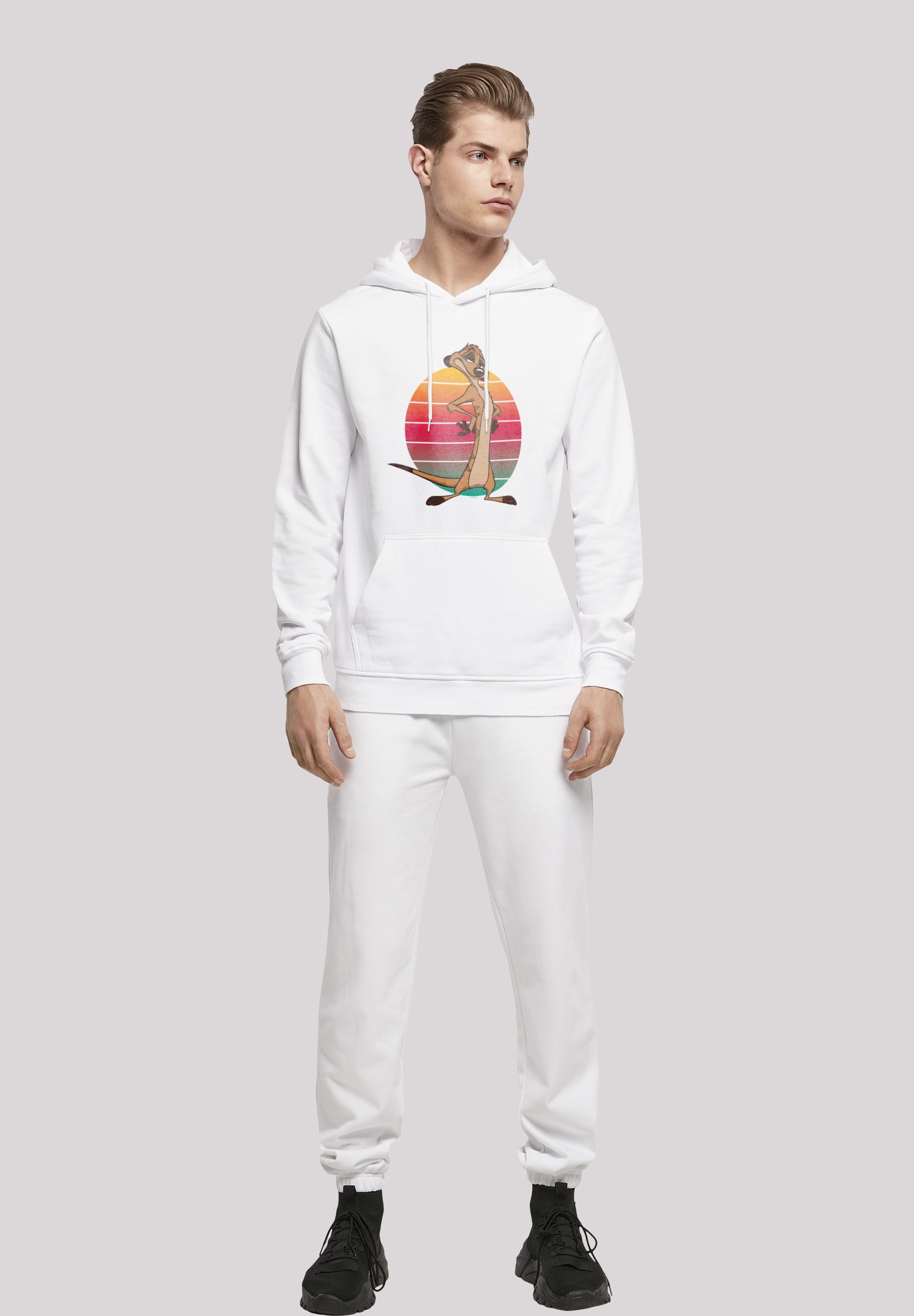 F4NT4STIC Kapuzenpullover »Disney König der Löwen Timon Sunset«, Print