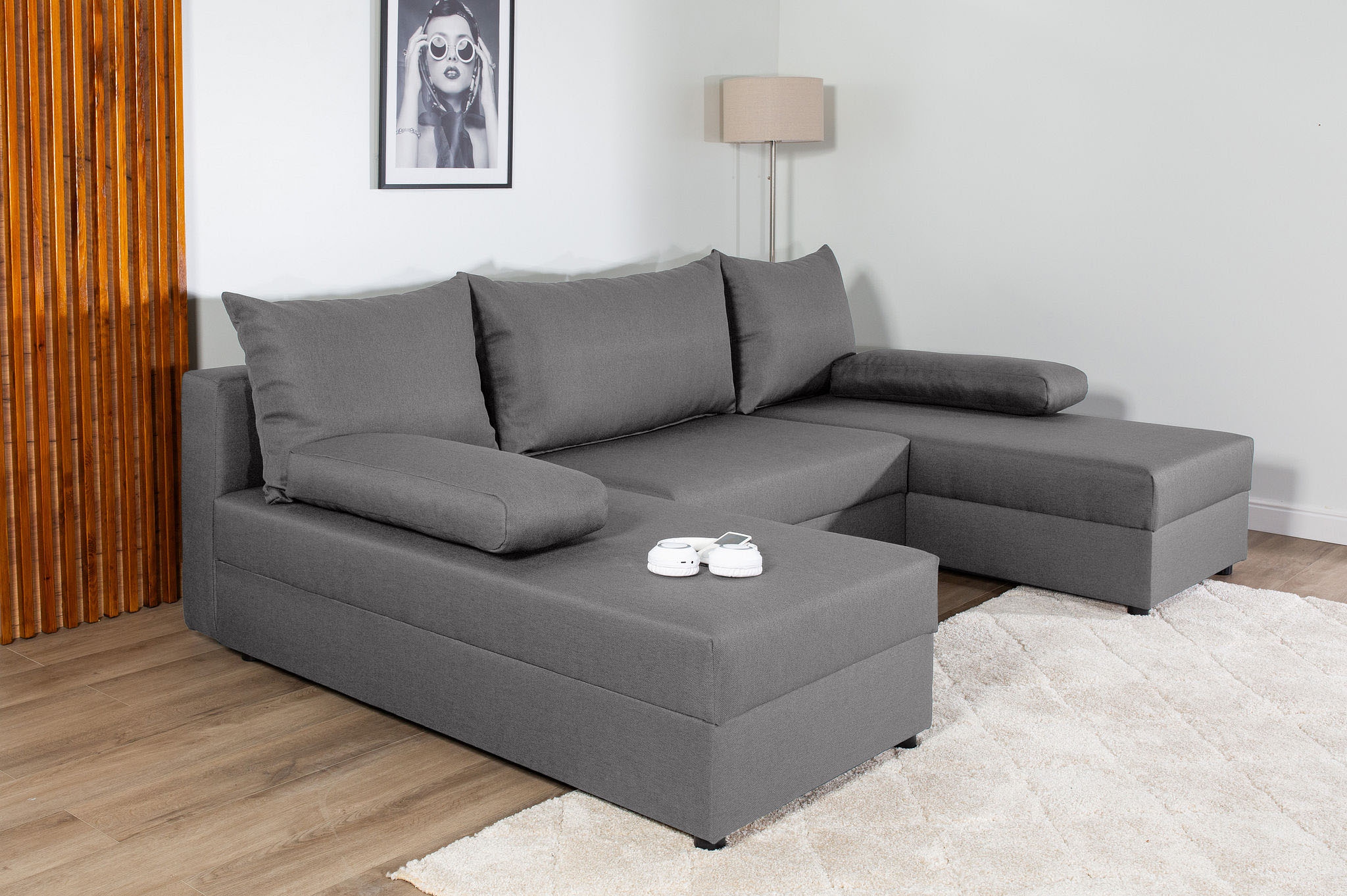 COLLECTION AB Wohnlandschaft "Pico U-Form, Breite 220, mit Schlaffunktion, günstig online kaufen
