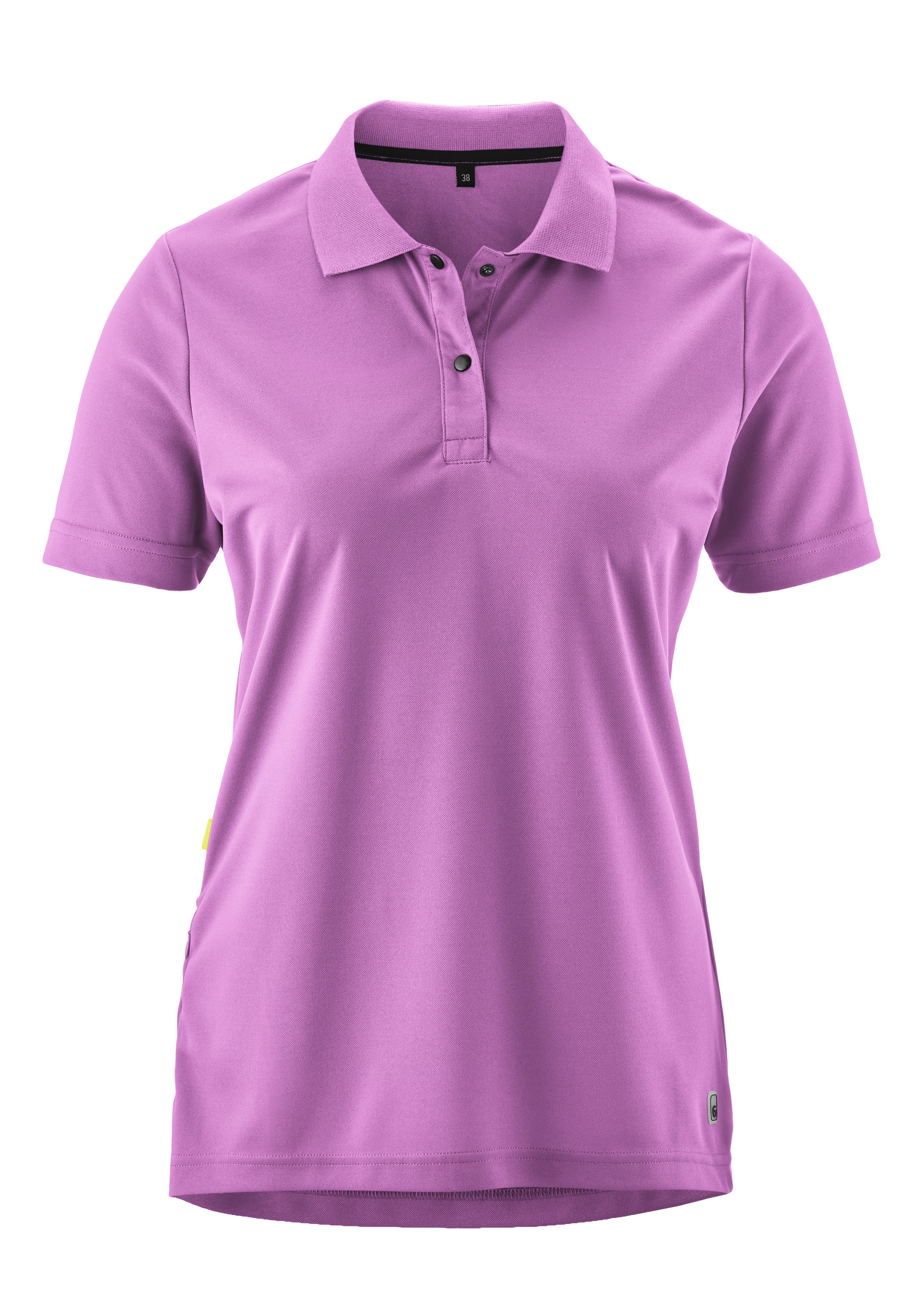 Gonso Radtrikot "Essential Poloshirt W" Damen Radshirt, Polo-Shirt mit Spitzkragen, mit Rückentasche